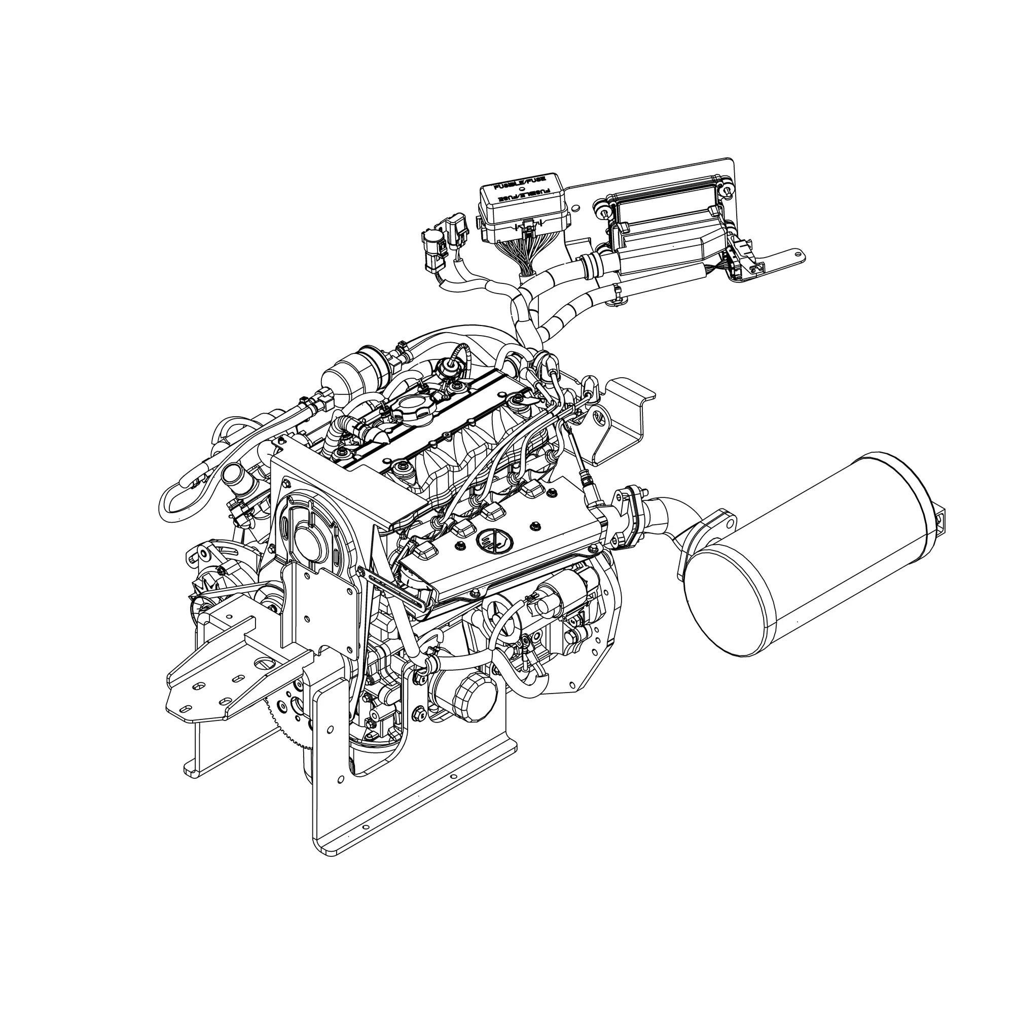 John Deere Gasoline Engine - AUC15316