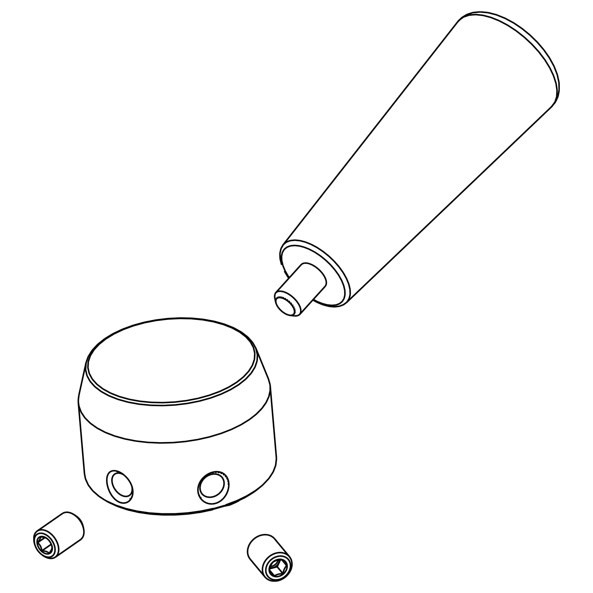 John Deere Manual Lock Valve Handle - KK43479