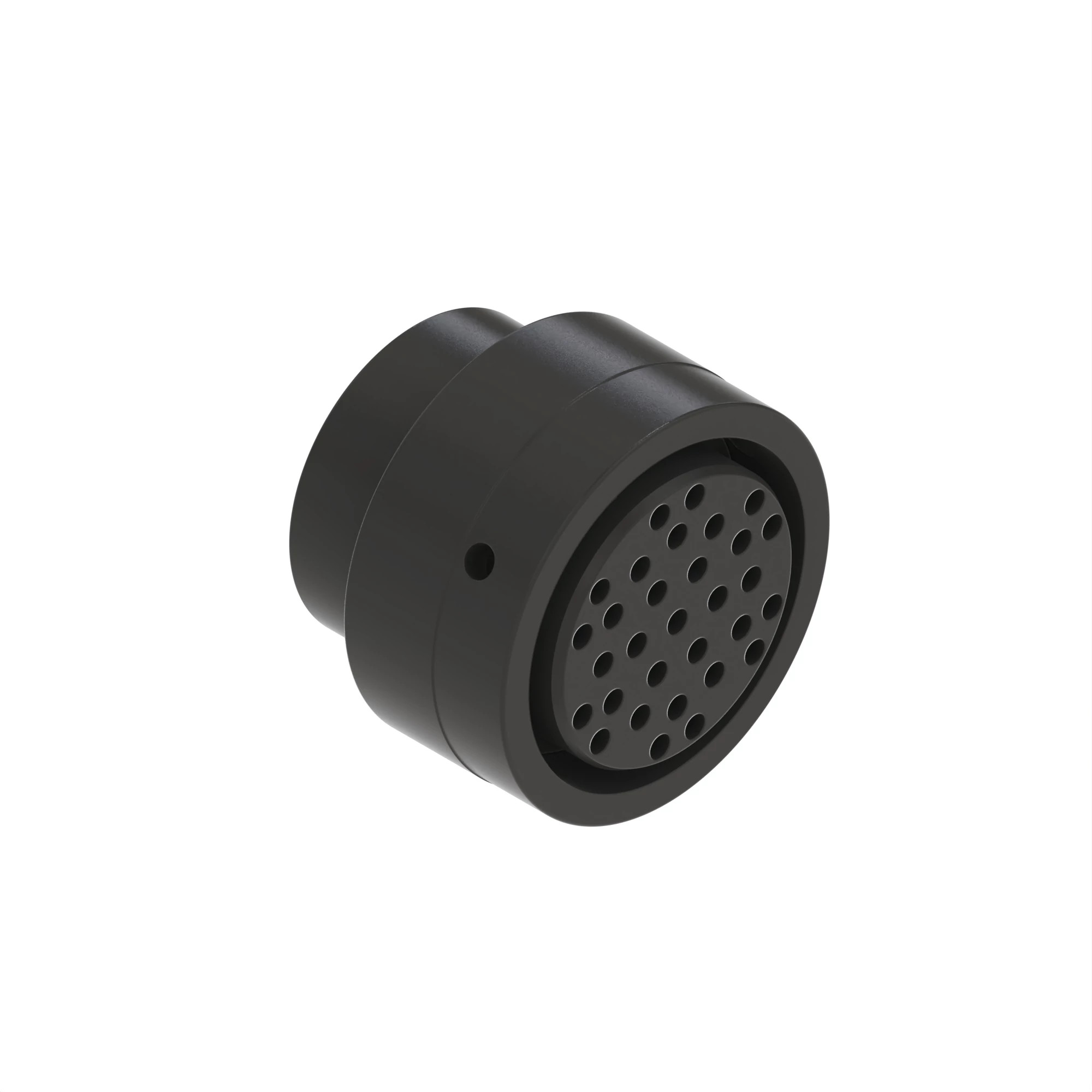 CONN DEUTSCH HDP20 31W MS BLK PLSTC