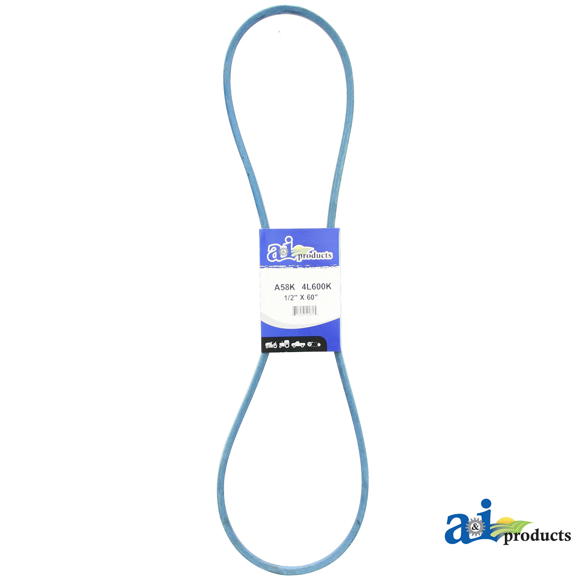 A&I Products Mower Deck Drive V-Belt, Effective Length 1524 mm (60 inch) - A-A58K