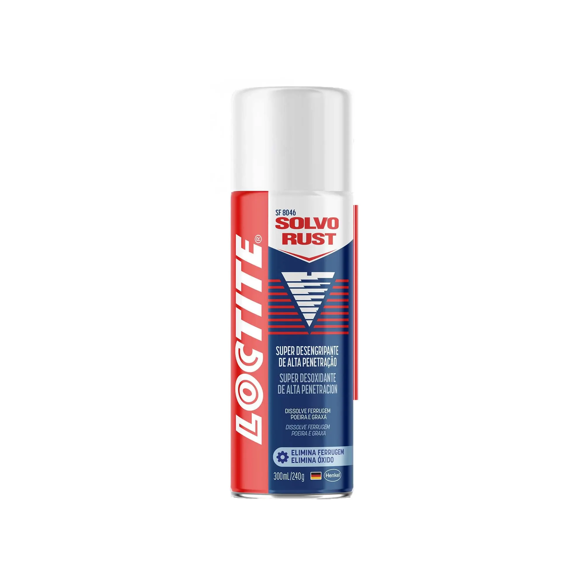 Rustlフィニッシュ CQM20084: Spray LOCTITE® Solvo Rust, 300 ml (Fluido de 10.14 Oz