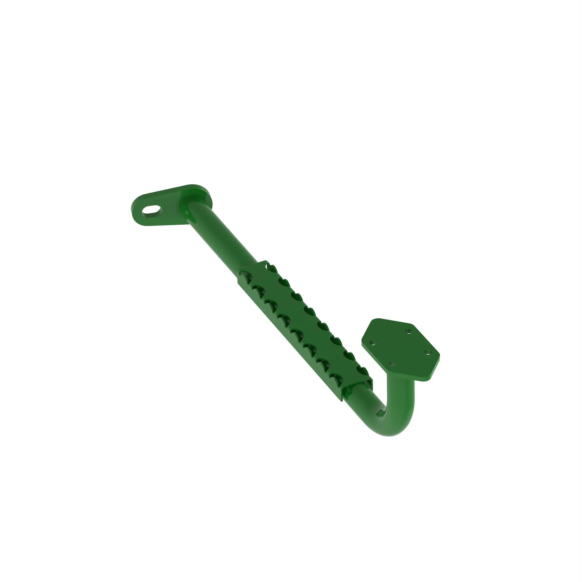 Support, LH REAR BRUSHRAIL SUPPORT