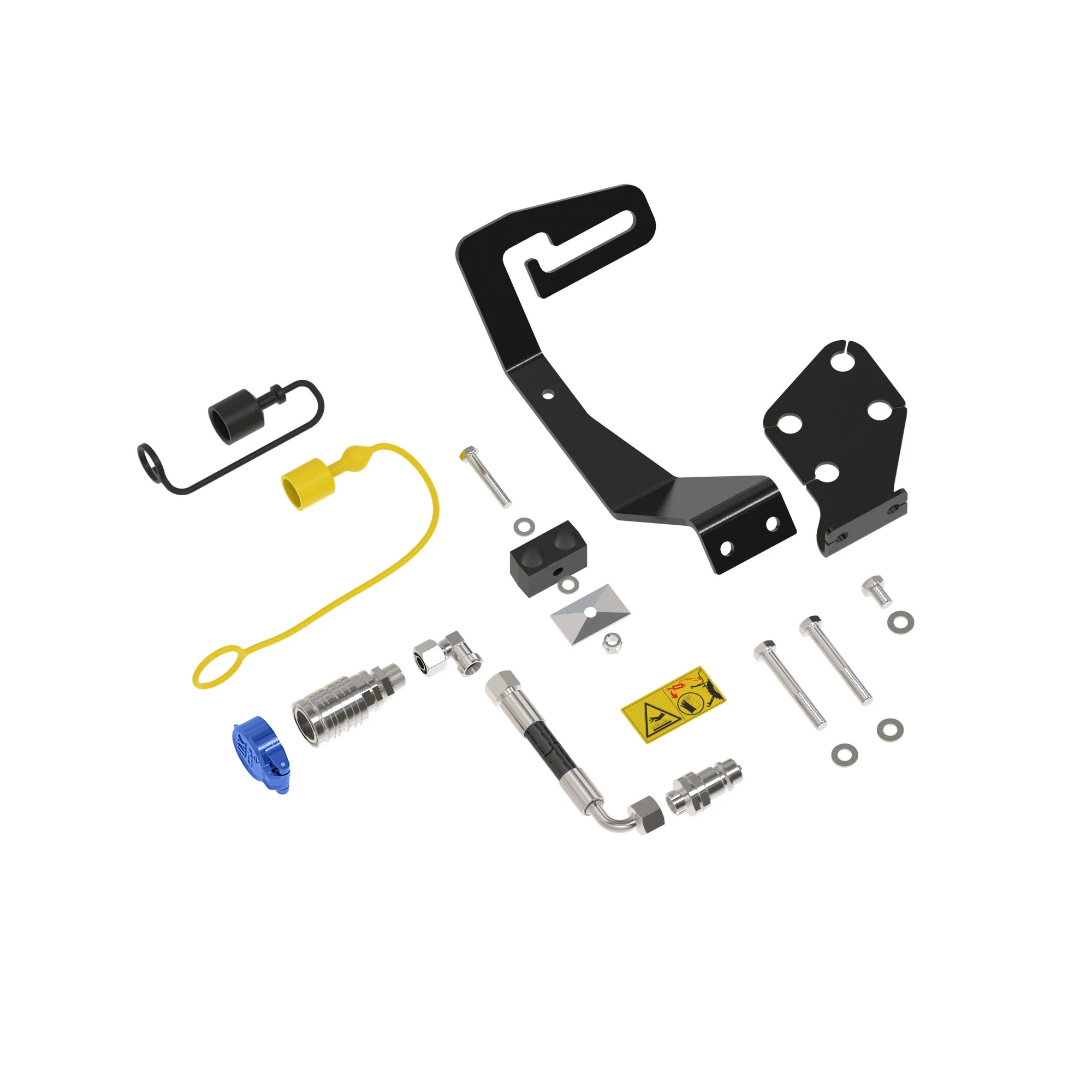 John Deere Auxiliary Hydraulic Coupler Kit - BLV10990