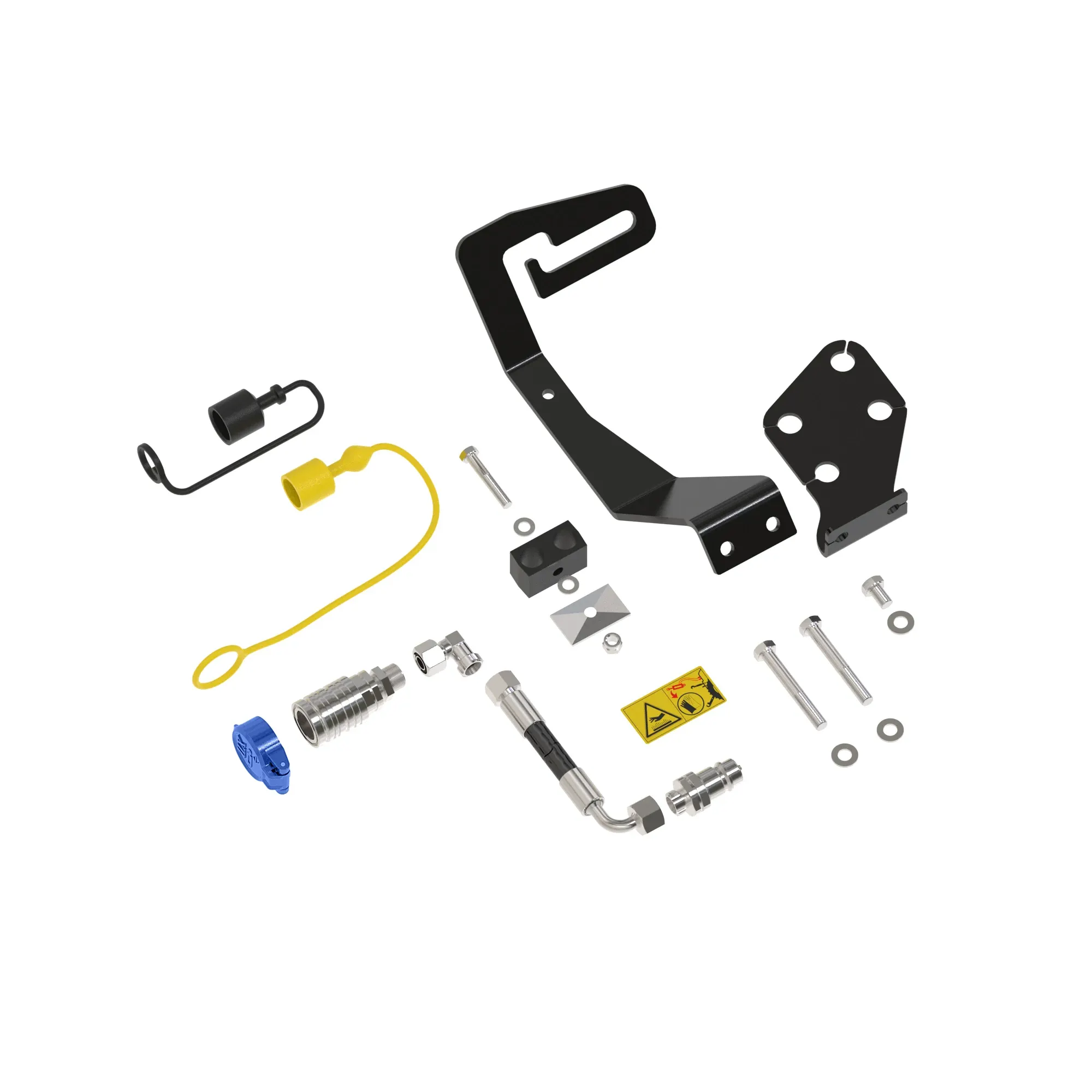 John Deere Auxiliary Hydraulic Coupler Kit - BLV10990