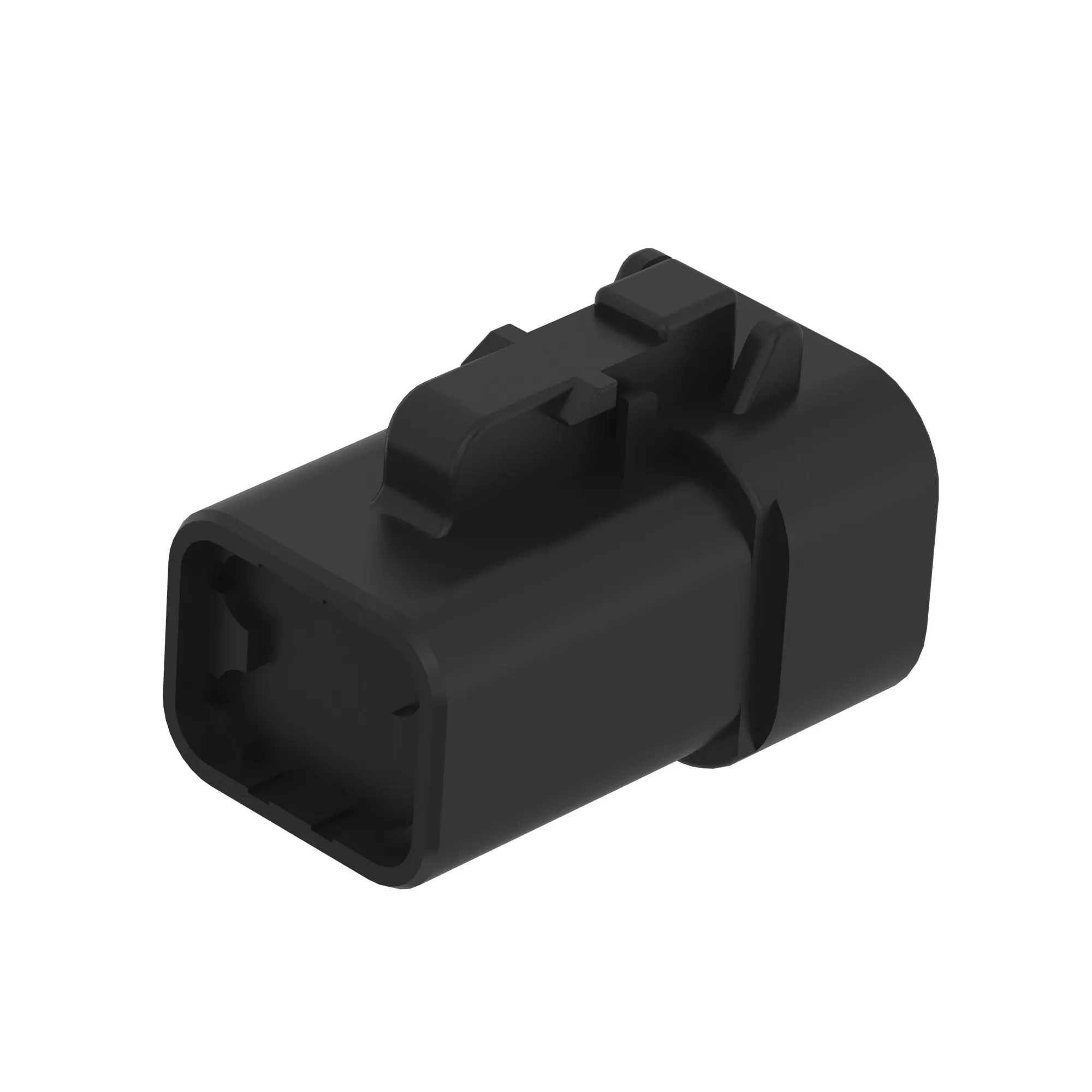 John Deere Gray Electrical Connector Terminal, 4 Cavities - 57M9131