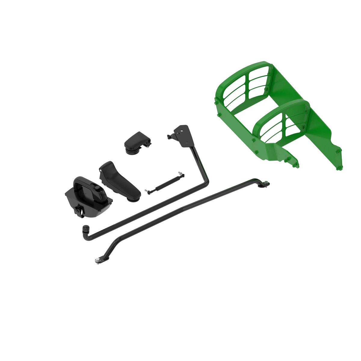 John Deere RH Side Door Step, Hinges, and Handle Kit - SJ11022