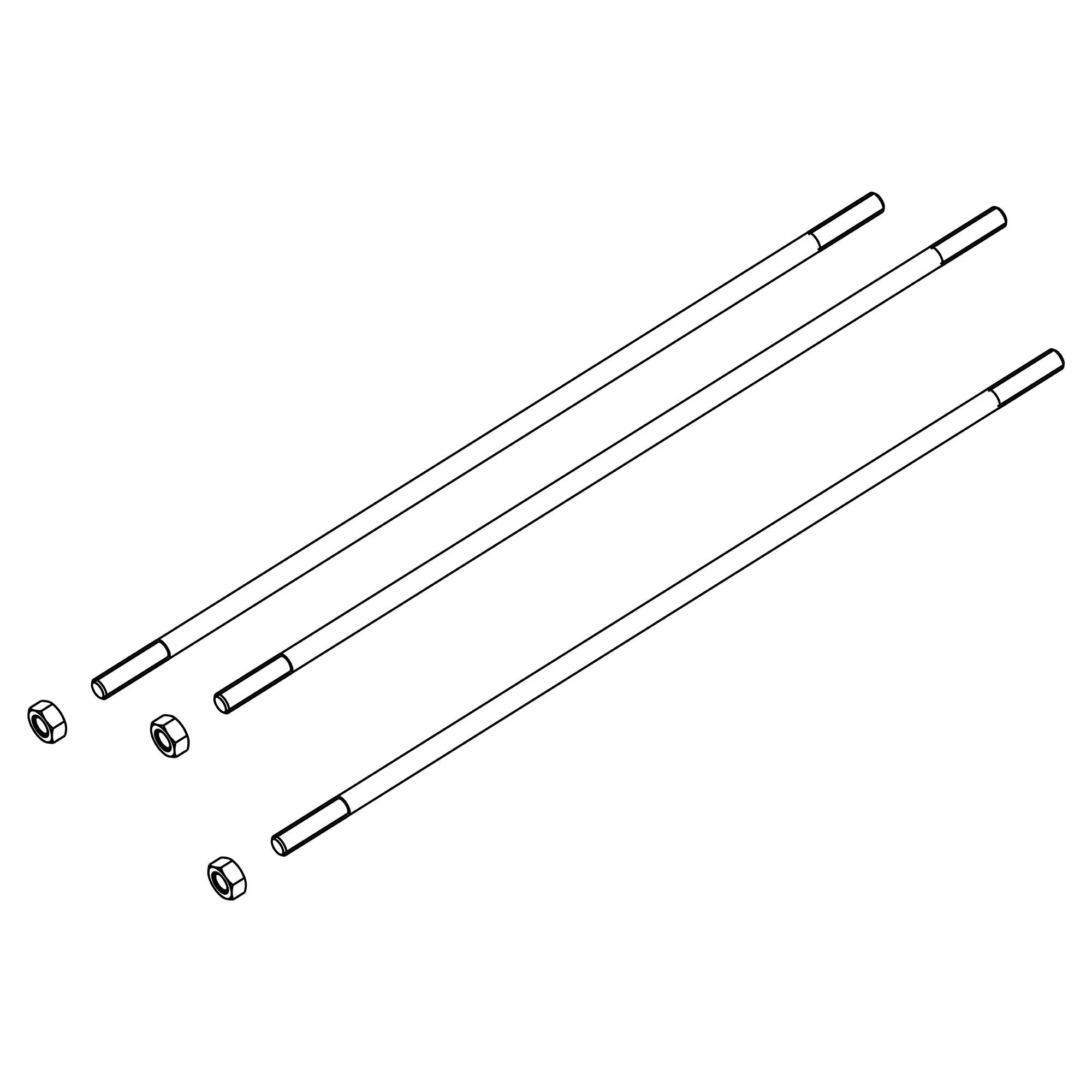 John Deere Stud Kit, M8 X 360 - RE589911
