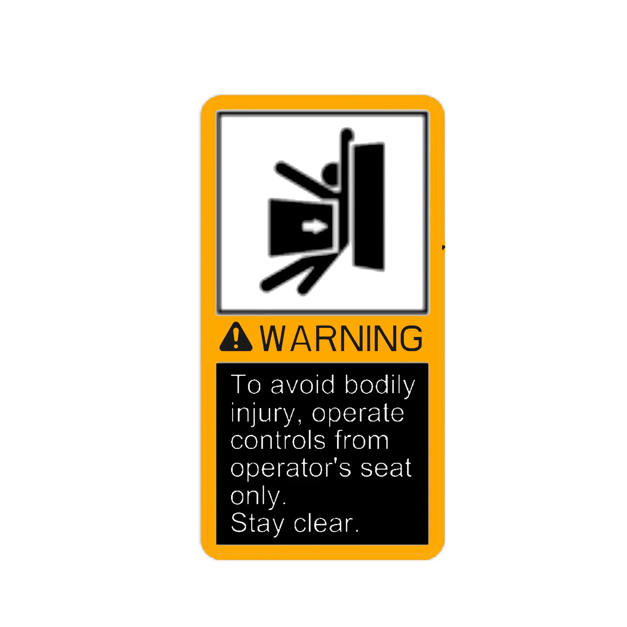 John Deere Safety Sign - CB01392570