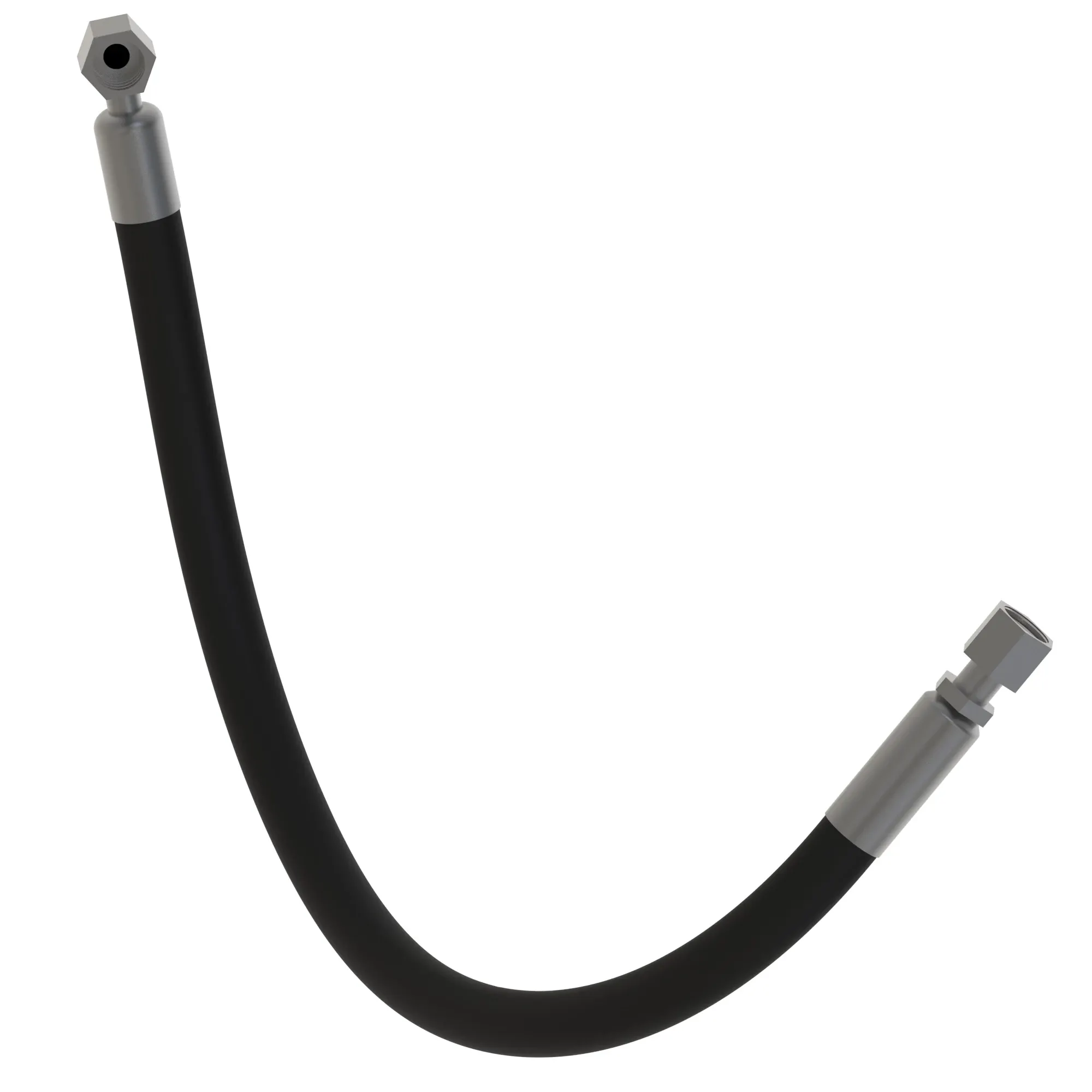 John Deere Pilot Control Valve Hydraulic Hose - AT530990
