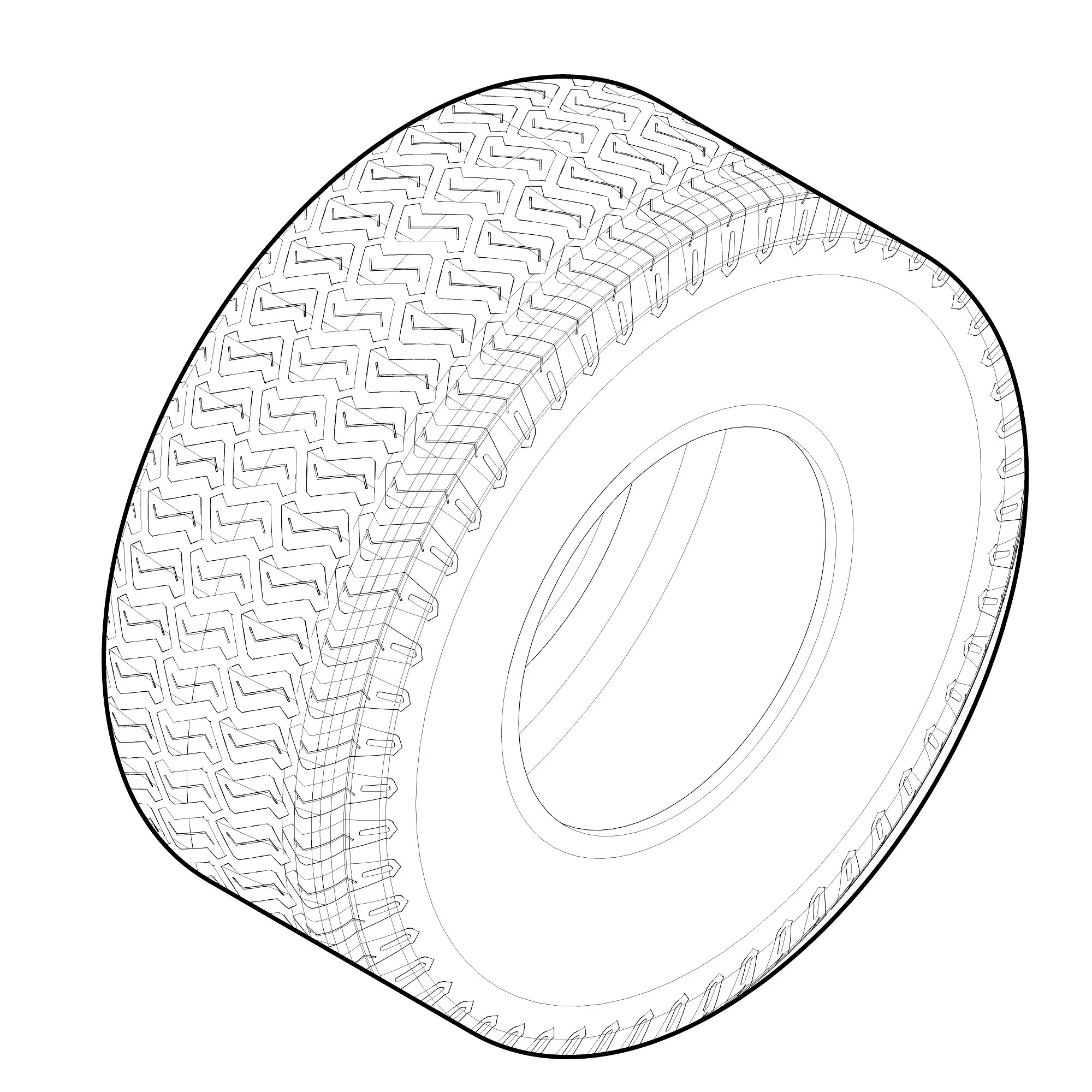 John Deere Tire, 23 X 10.5-12 4 ply - M157019