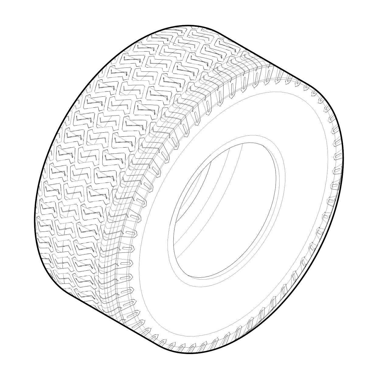 John Deere Tire, 23 X 10.5-12 4 ply - M157019