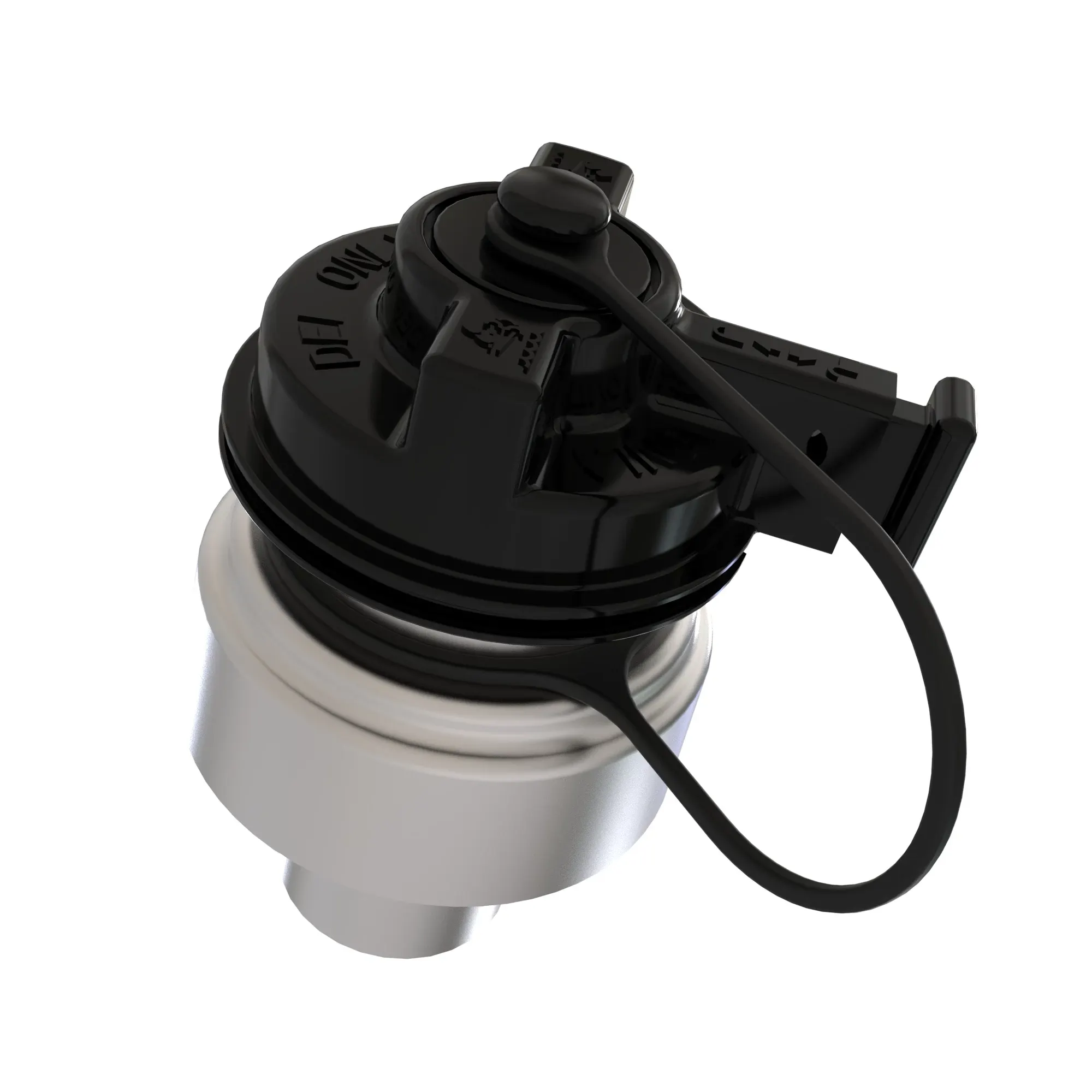 DEF Cap & Adapter Assembly, Locking, Thread On