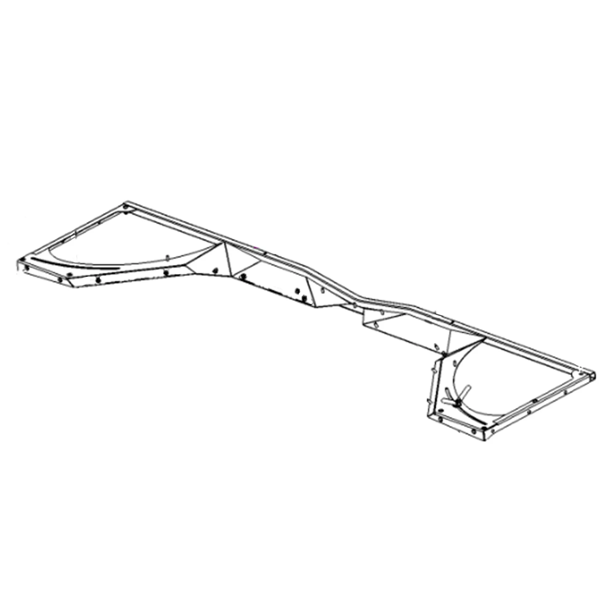 John Deere Windrow Shield Frame - AFH213768