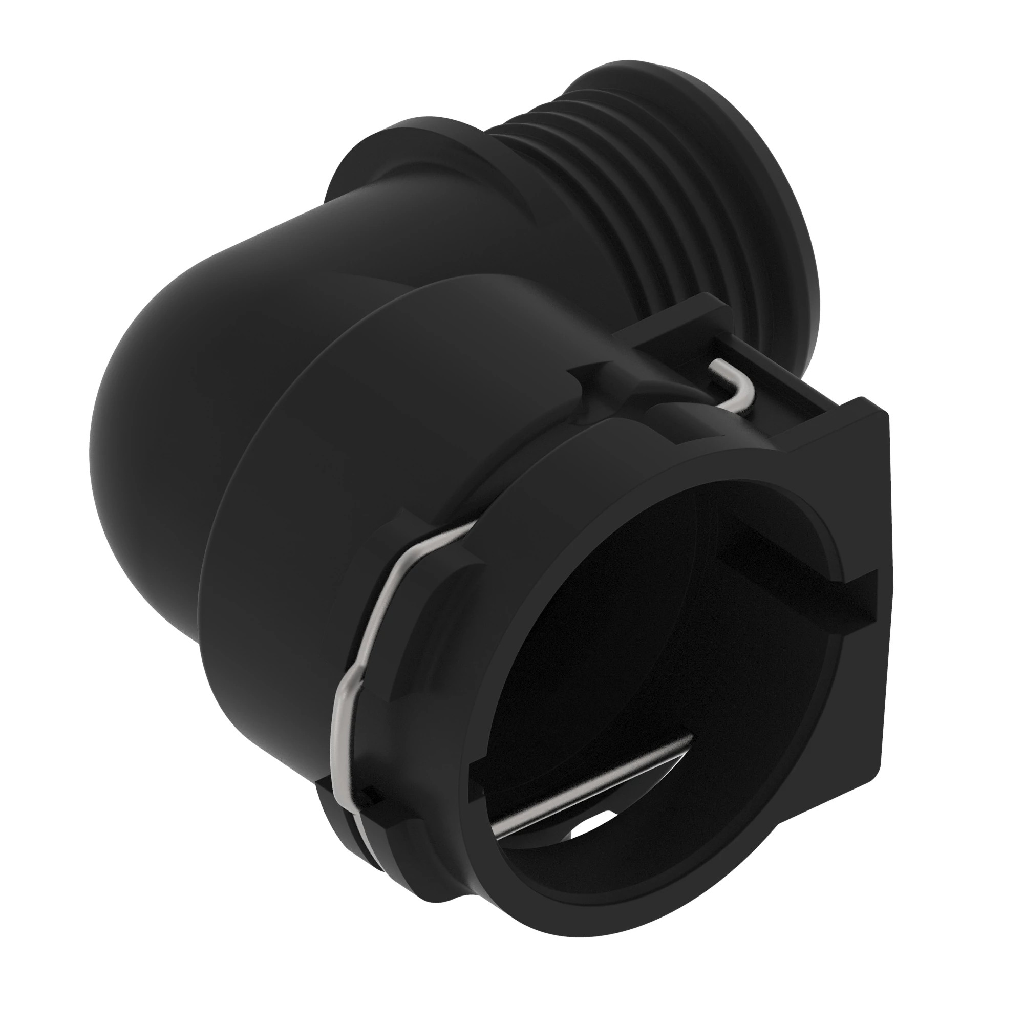 HOSE FITTING, QUICK CONNECT 90DEG