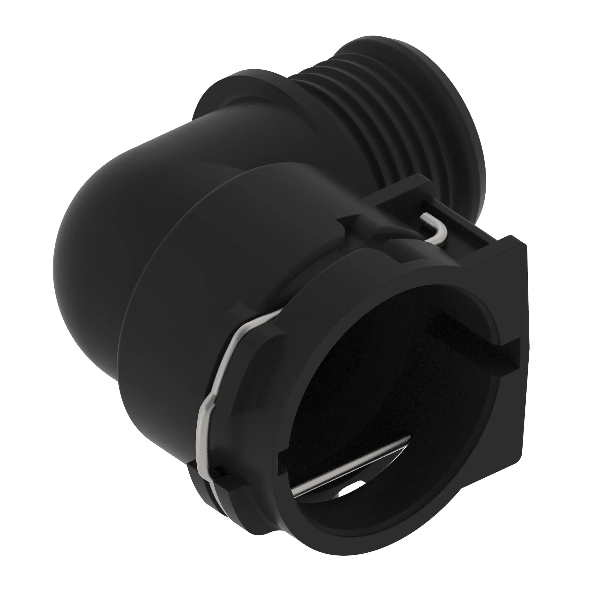 HOSE FITTING, QUICK CONNECT 90DEG
