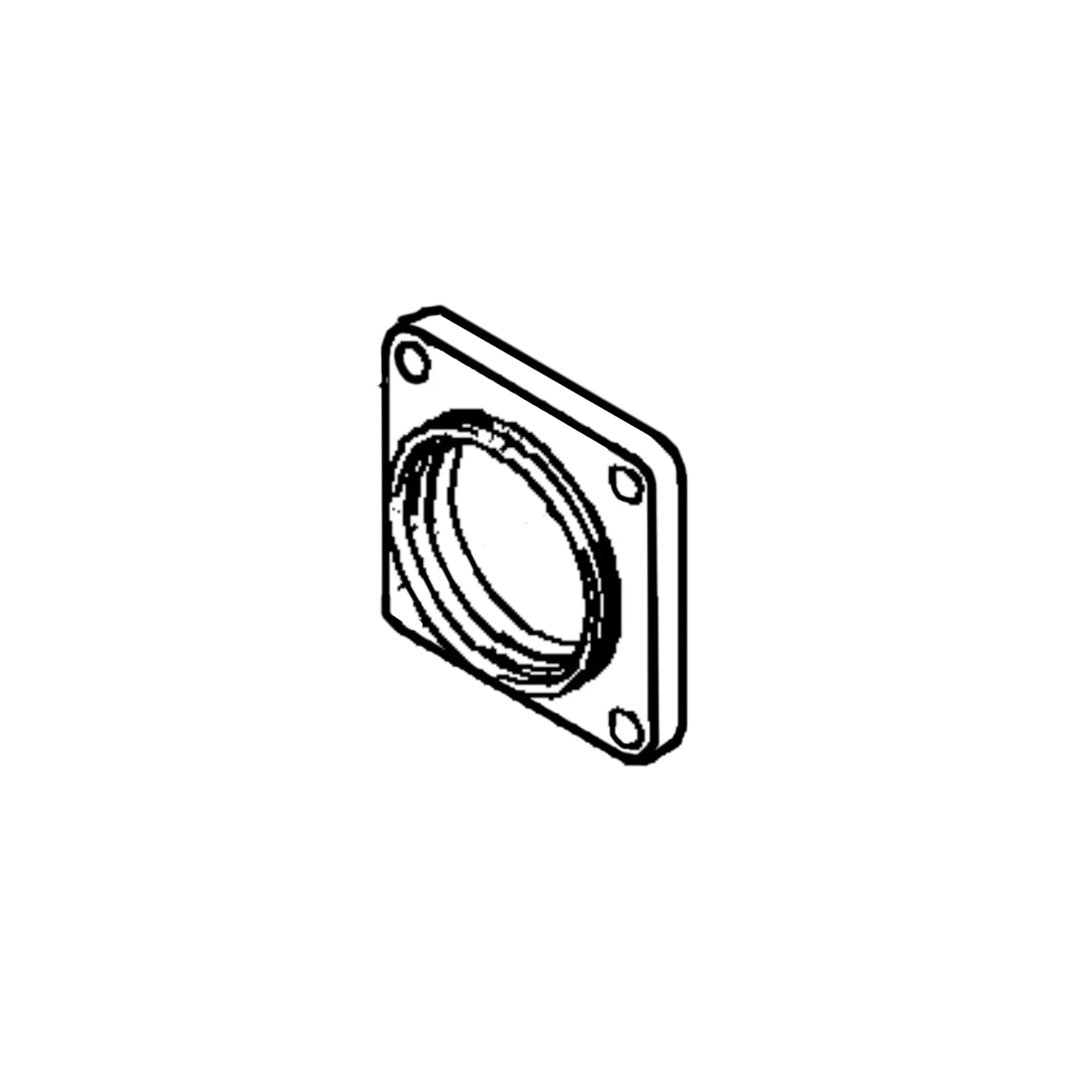 John Deere Main Pump Flange - F437278
