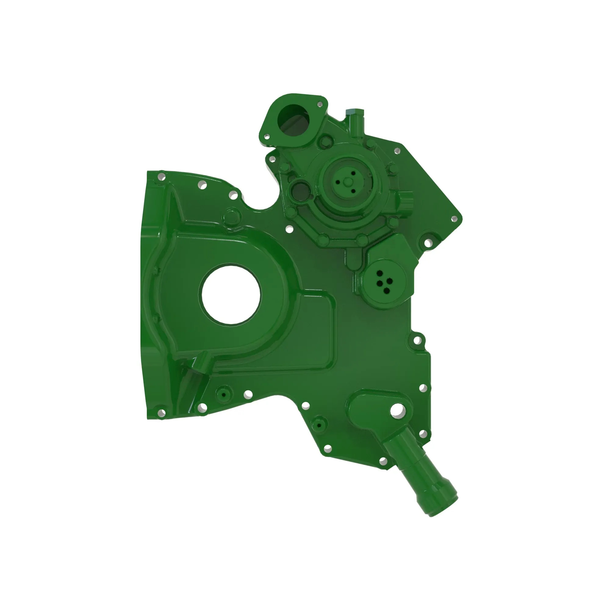 TIMING GEAR NON AUX DRIVE WITH WATER
INLET