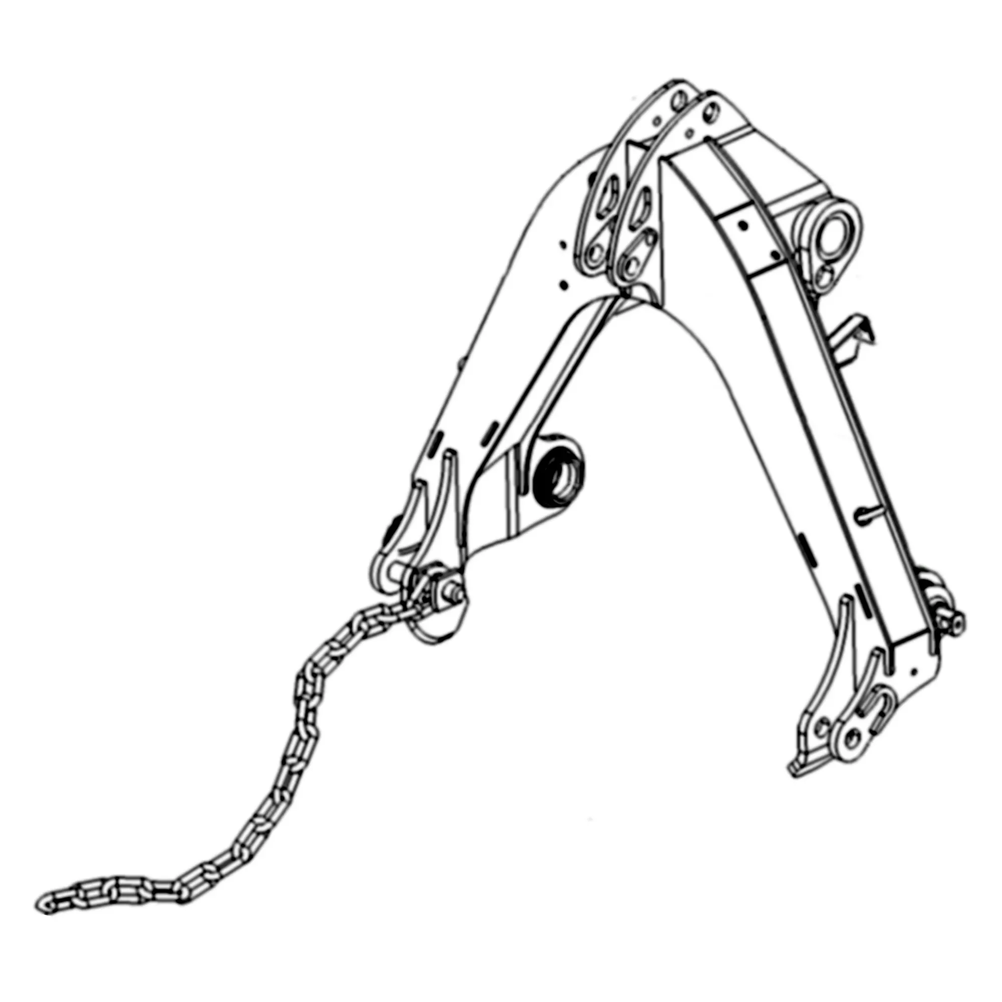 John Deere Three Point Hitch Frame - AFH213430