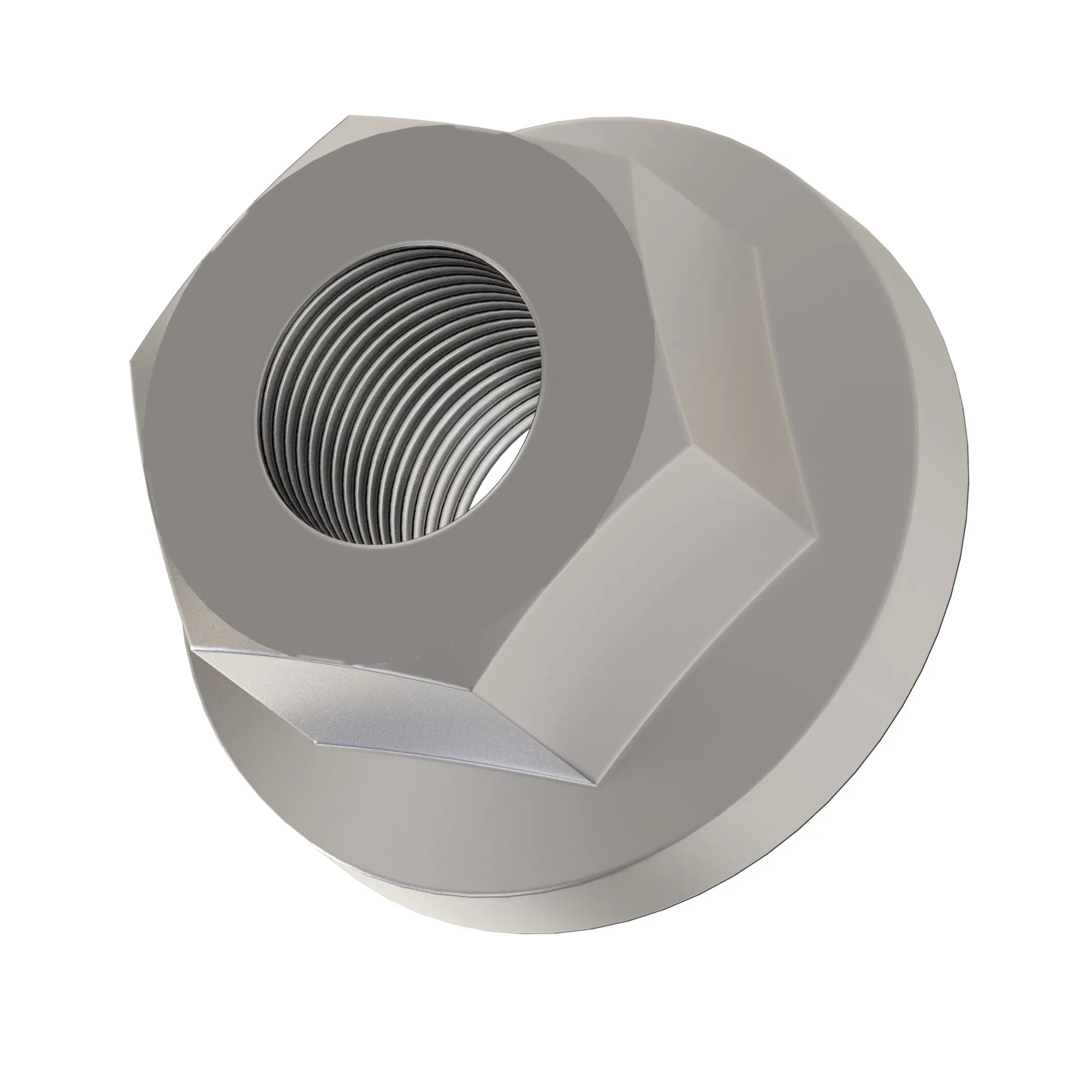 FLANGE NUT, 3/8-16UNC CTRLK FLG NUT