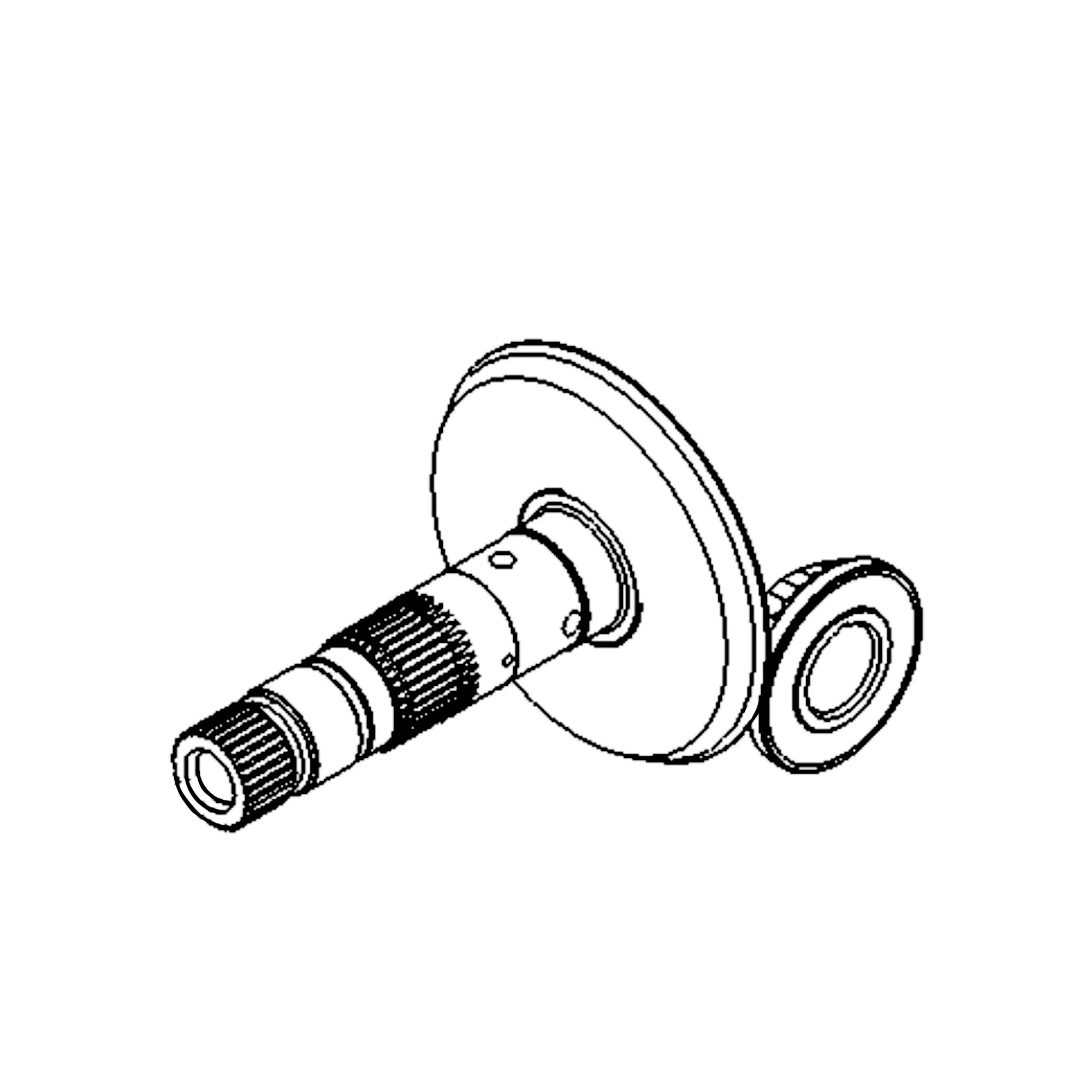 John Deere Bevel Gear Drive with Pinion Shaft - RE590375