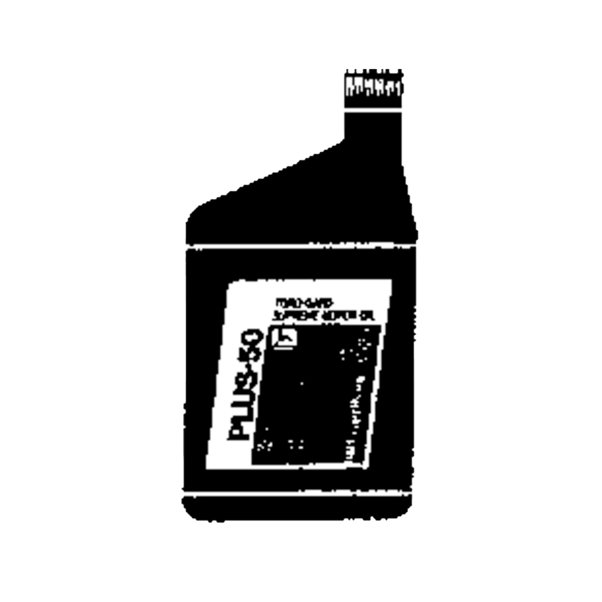 OIL, ENGINE 15W40, 1 QT.