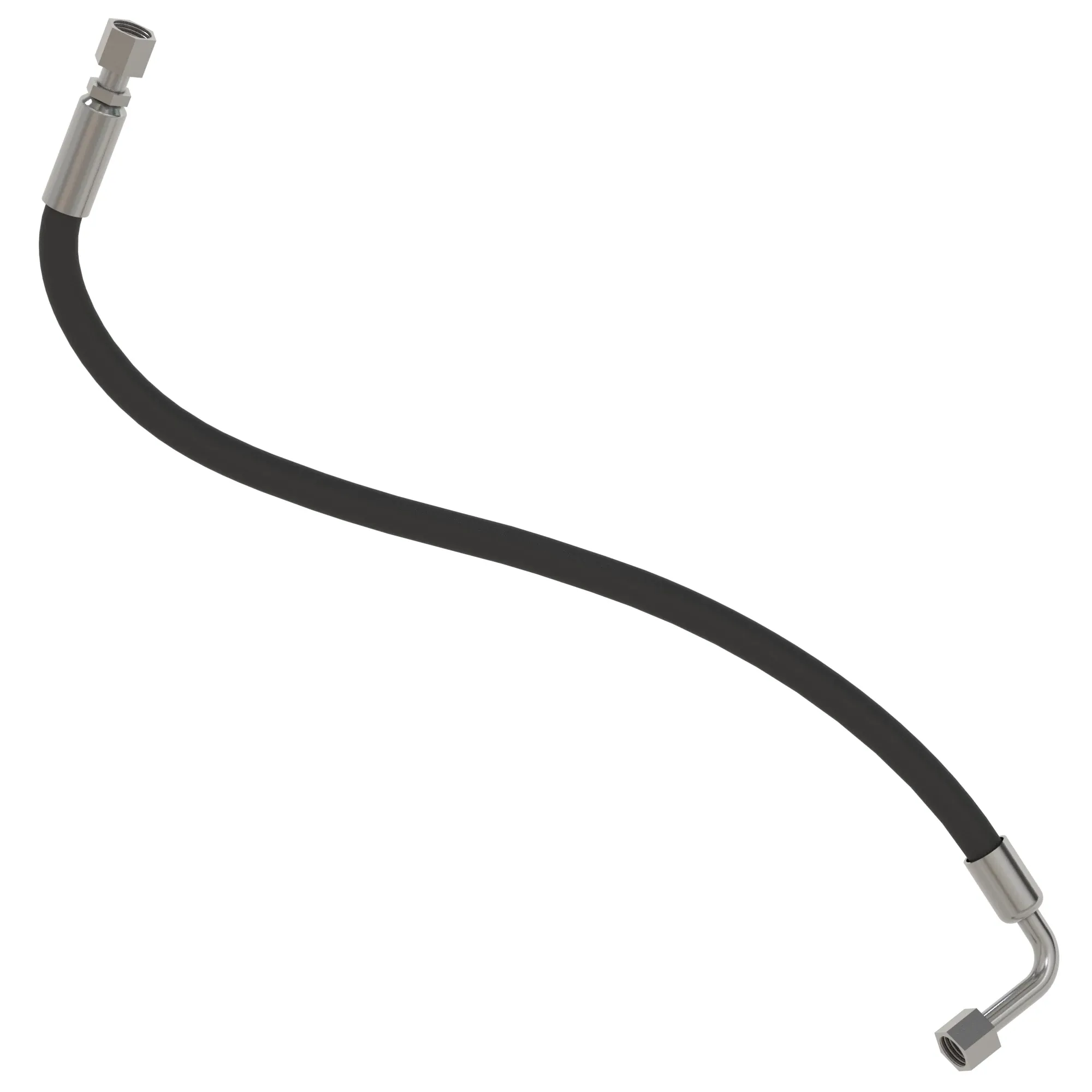 John Deere Steering Valve Fabricated Hydraulic Hose - AN403186
