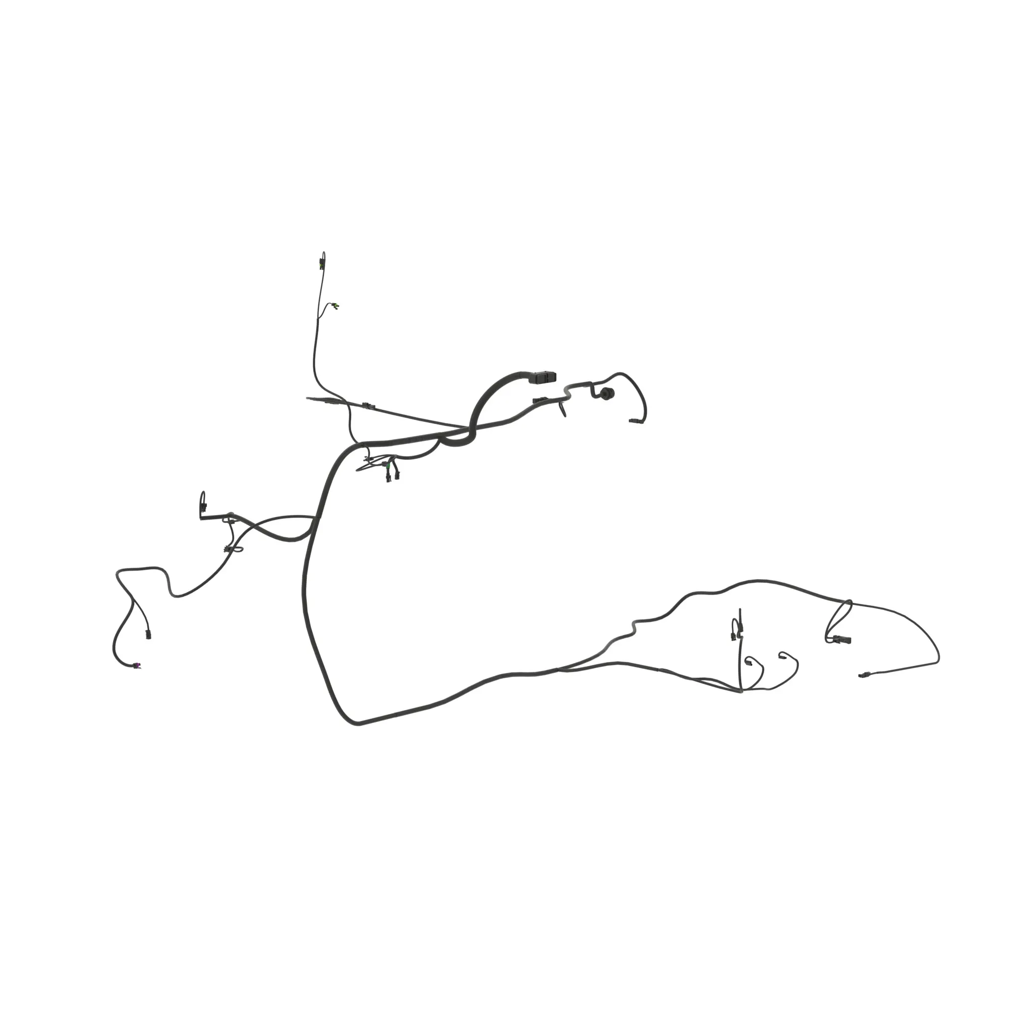 John Deere Engine Frame Wiring Harness - AT549361