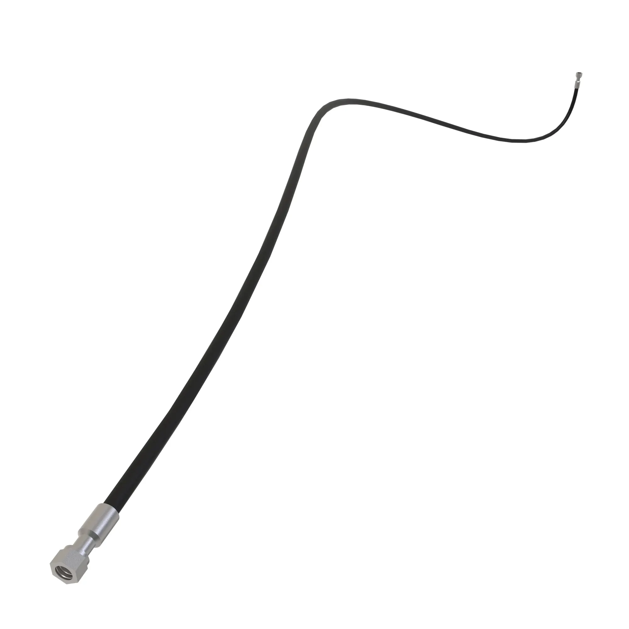 John Deere Reinforced with Metal Rubber Hydraulic Hose - F046496