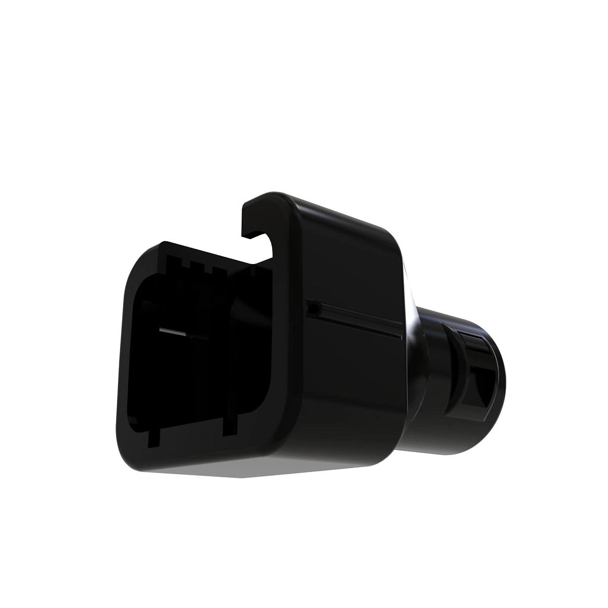 John Deere Black Electrical Connector - 57M15919