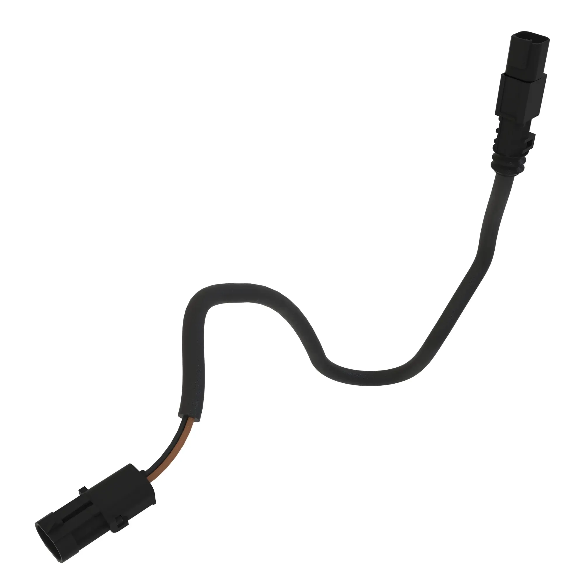 John Deere License Plate Bracket with Light Wiring Harness - AT499303