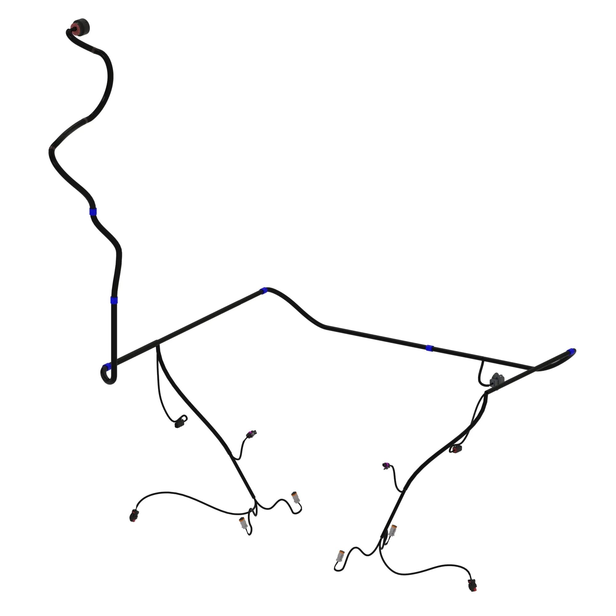 John Deere Pipelayer Back of Frame Wiring Harness - AT471222