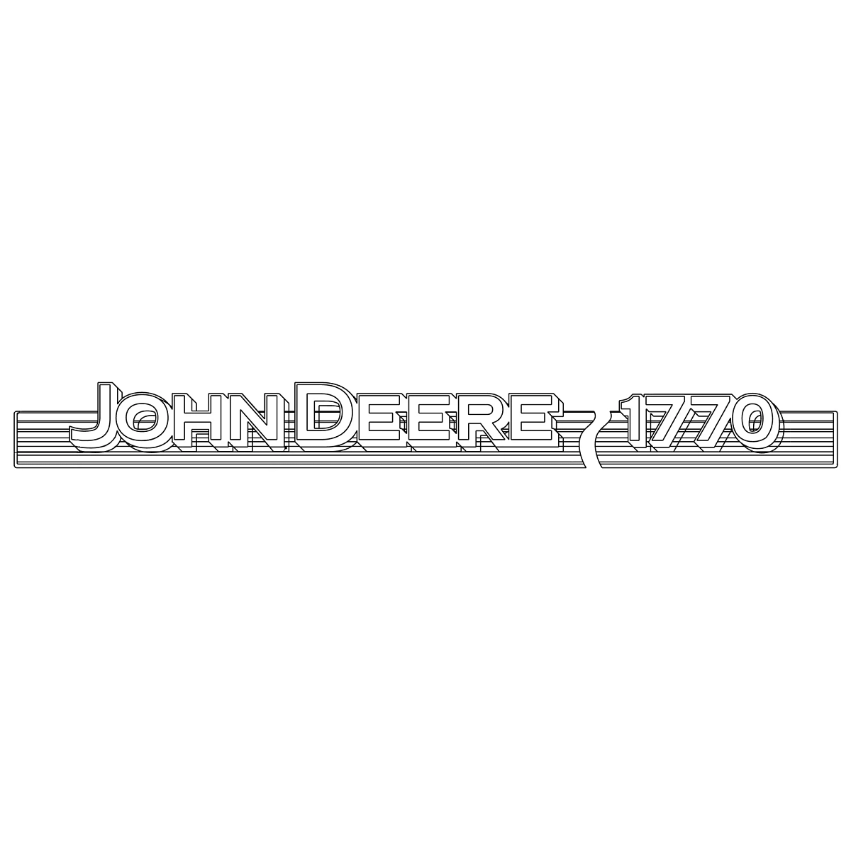 Decal John Deere