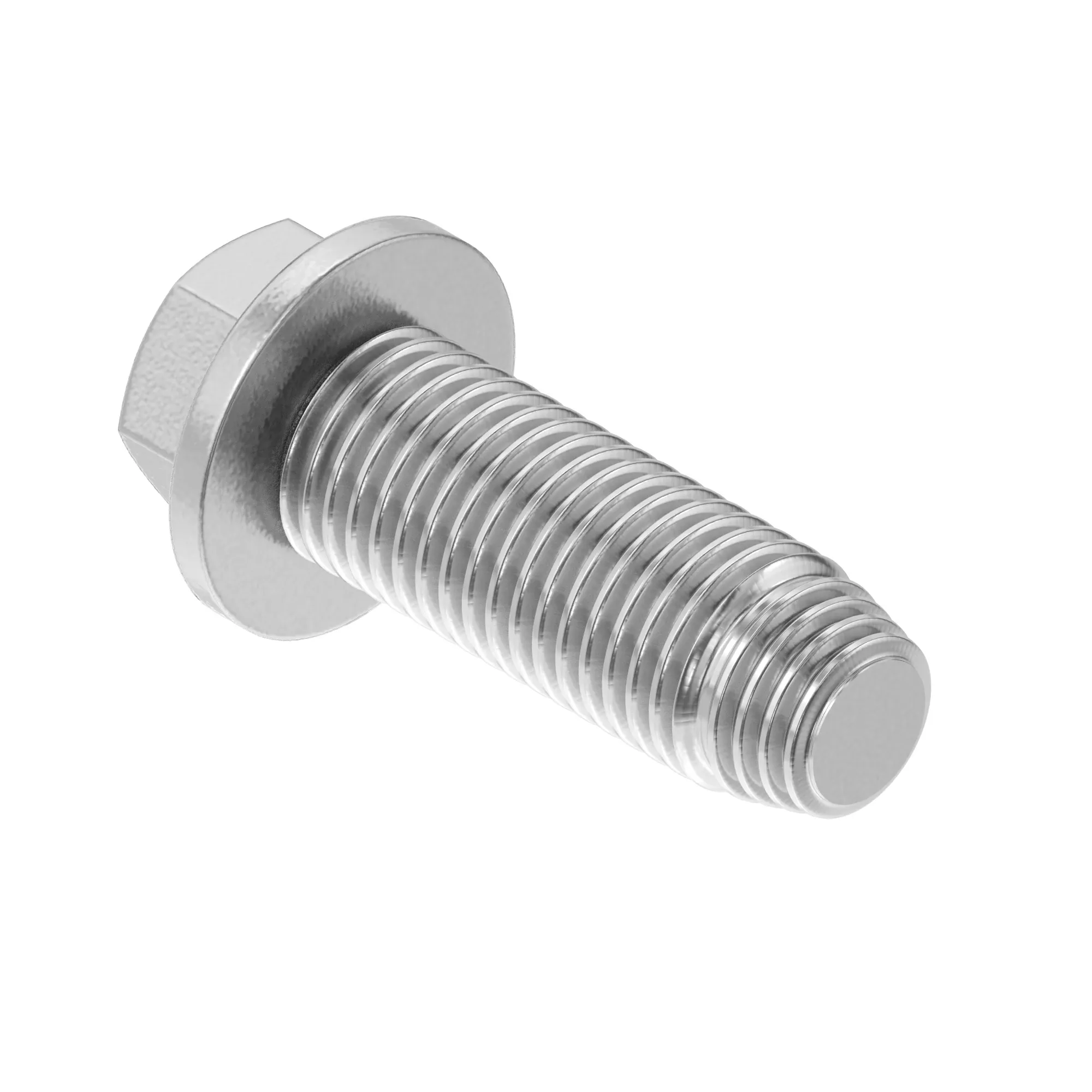 John Deere Hexagonal Flange Head Screw, 1/4" X 7/8" - 37H164