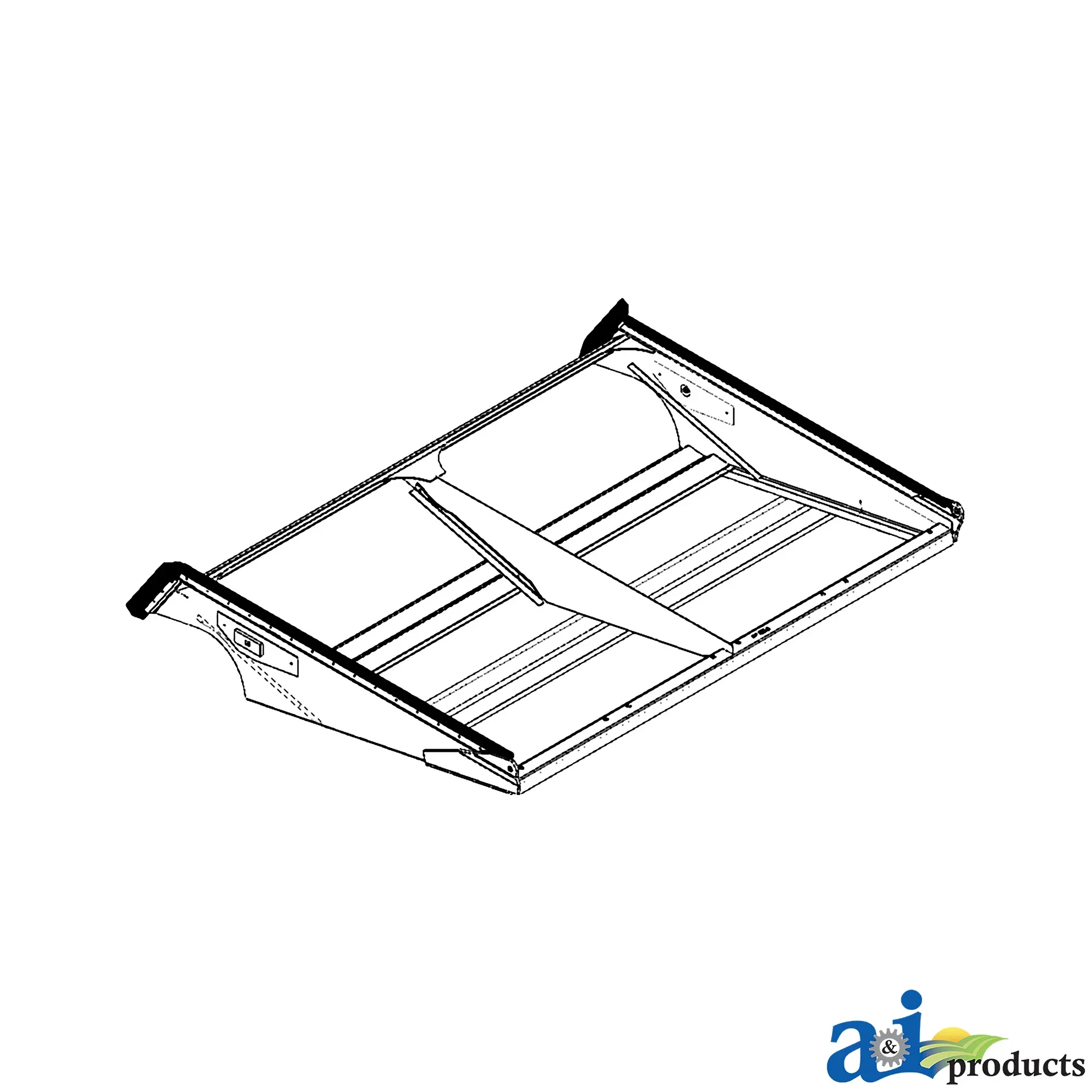 A&I Products Sieve Shoe Frame - A-AH149702