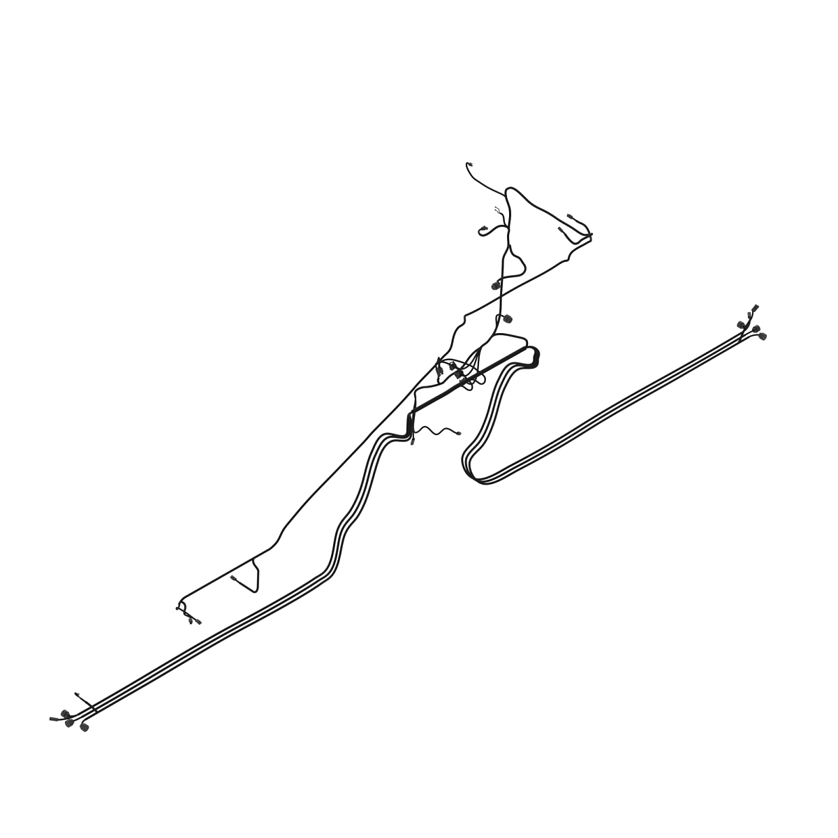 John Deere Chassis Wiring Harness - AN278064
