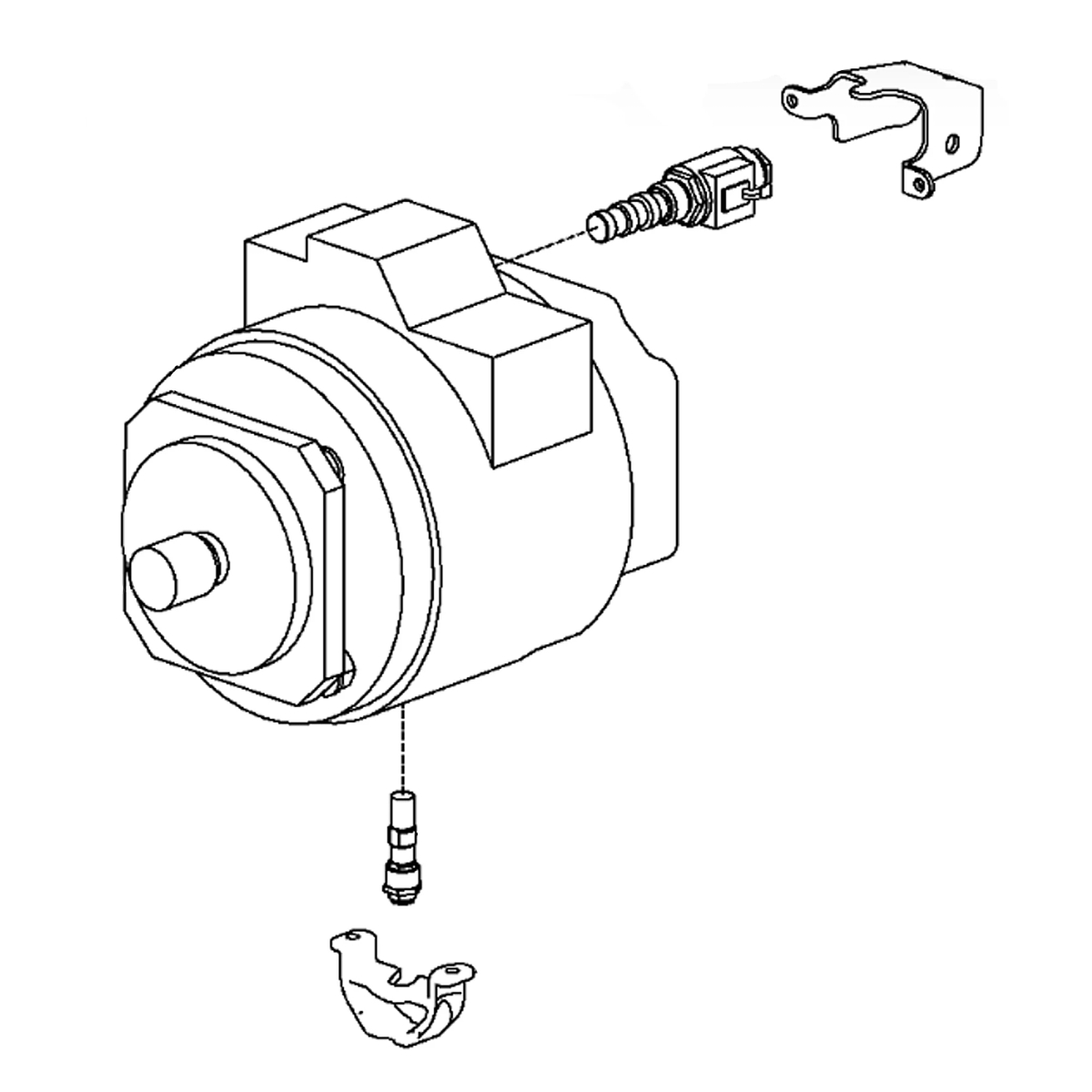John Deere Reman REMAN Hydraulic Propel Motor - AT220911