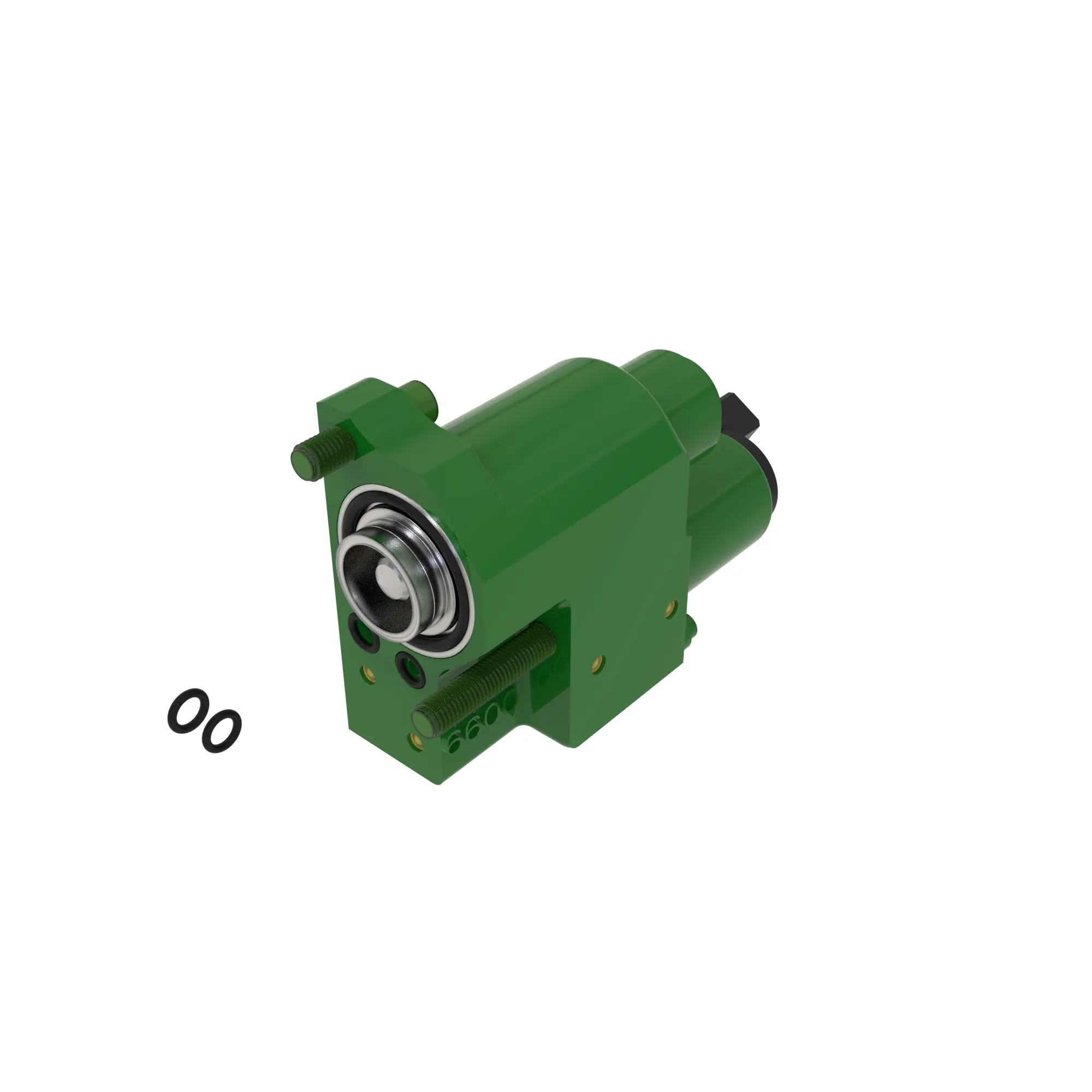 SOLENOID CAP ASSY , SPRING RETURN SIDE