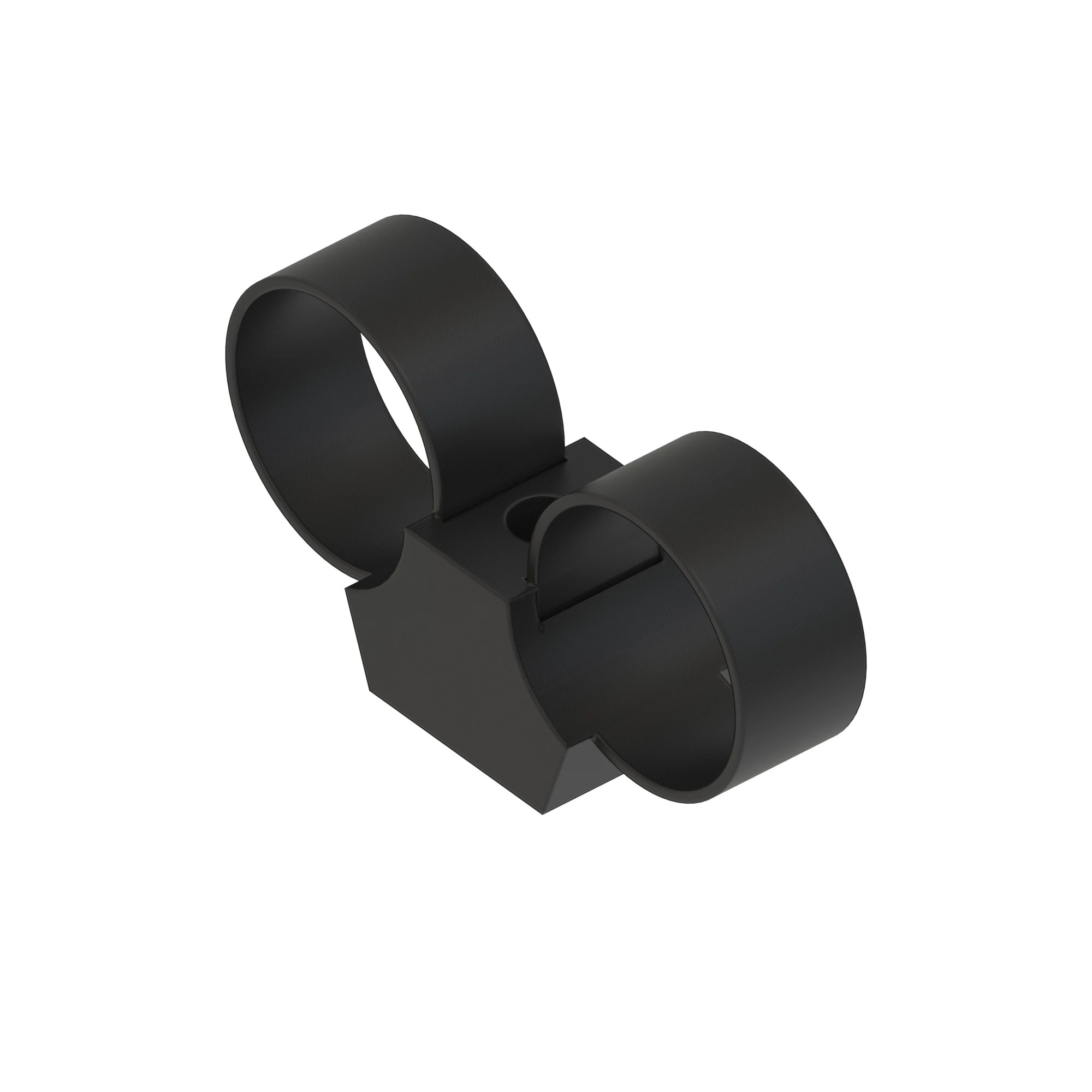 CLAMP, DUAL CABLE TIE