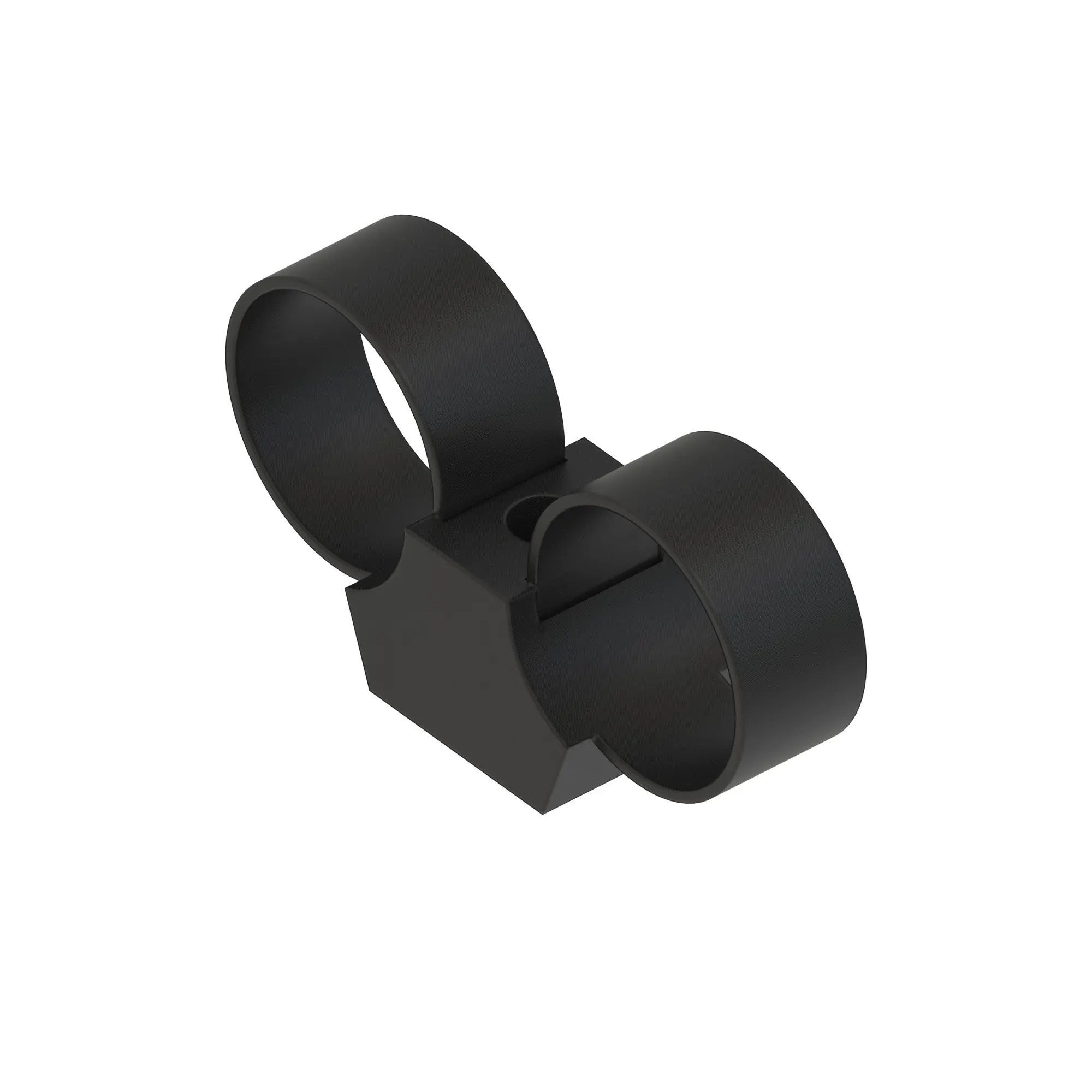 CLAMP, DUAL CABLE TIE