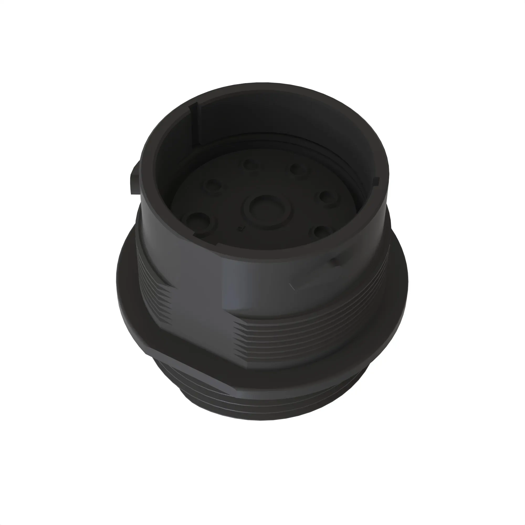 John Deere Black Internal Electrical Connector Housing, 9 Cavities - 57M12965