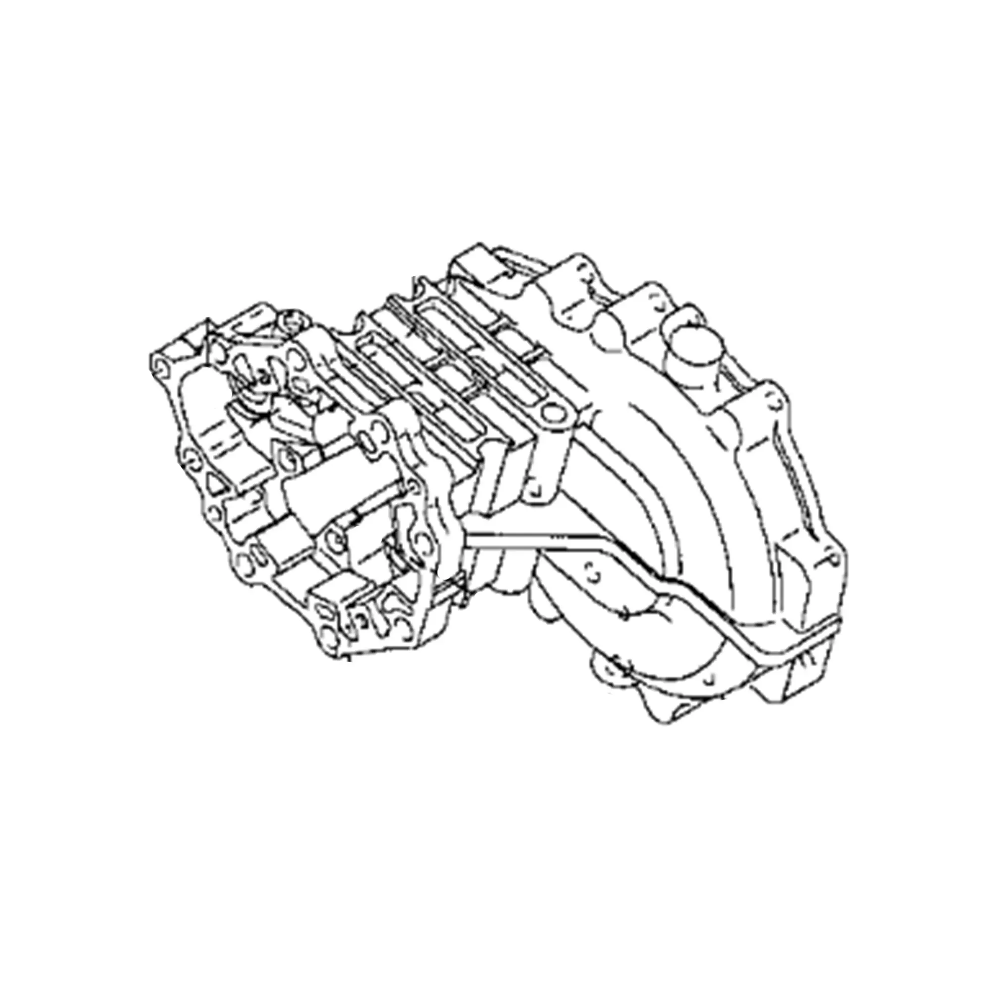 John Deere Rear Axle Housing, Right Side - LVU803678