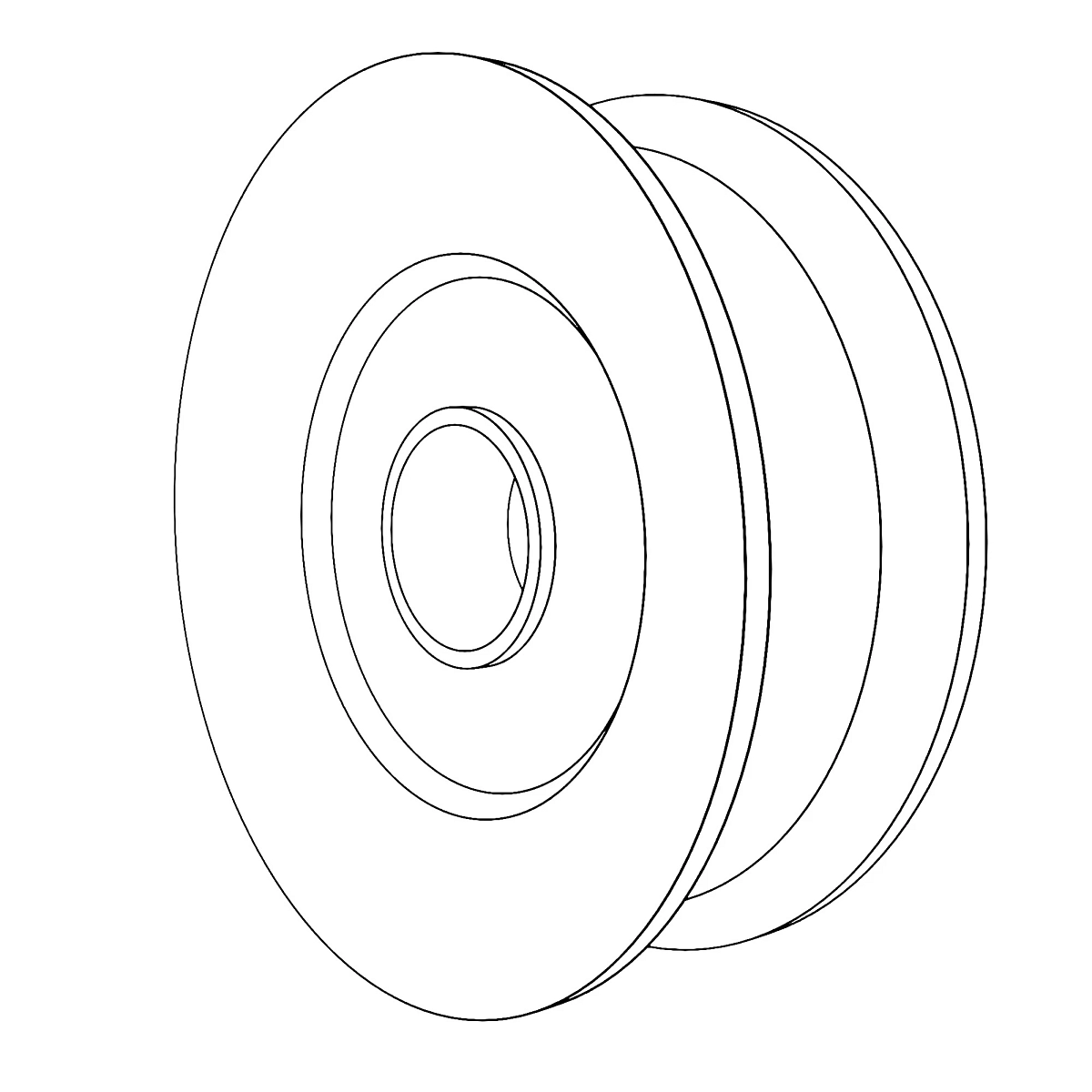 Backside Idler Assembly