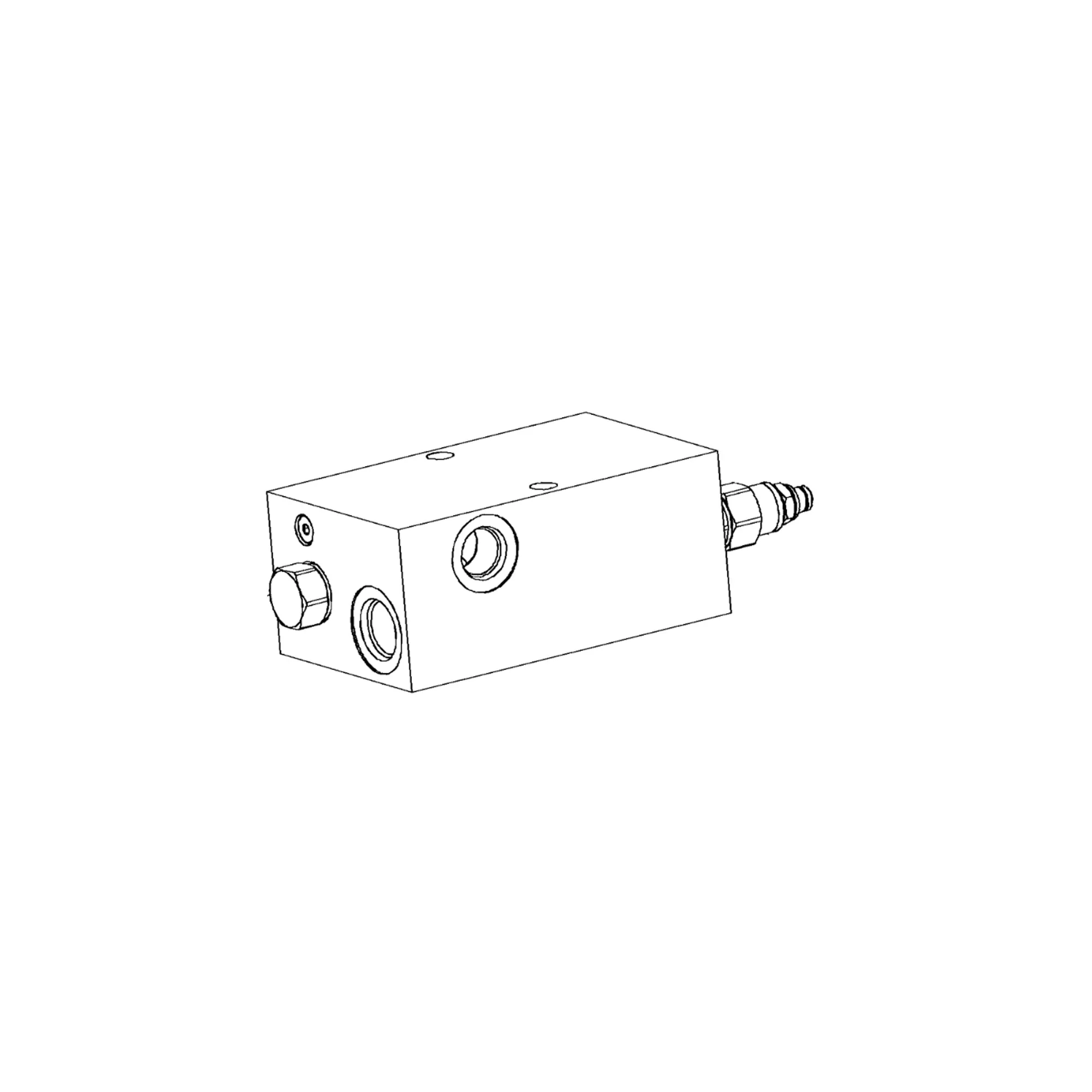 John Deere Counterbalance Hydraulic Pilot Control Valve - AT483833