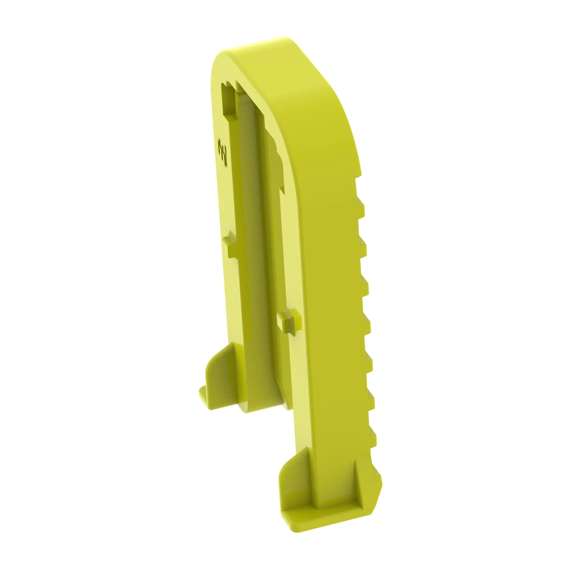 ACCY TYCO MCP FIXING SLIDE YLW PLST