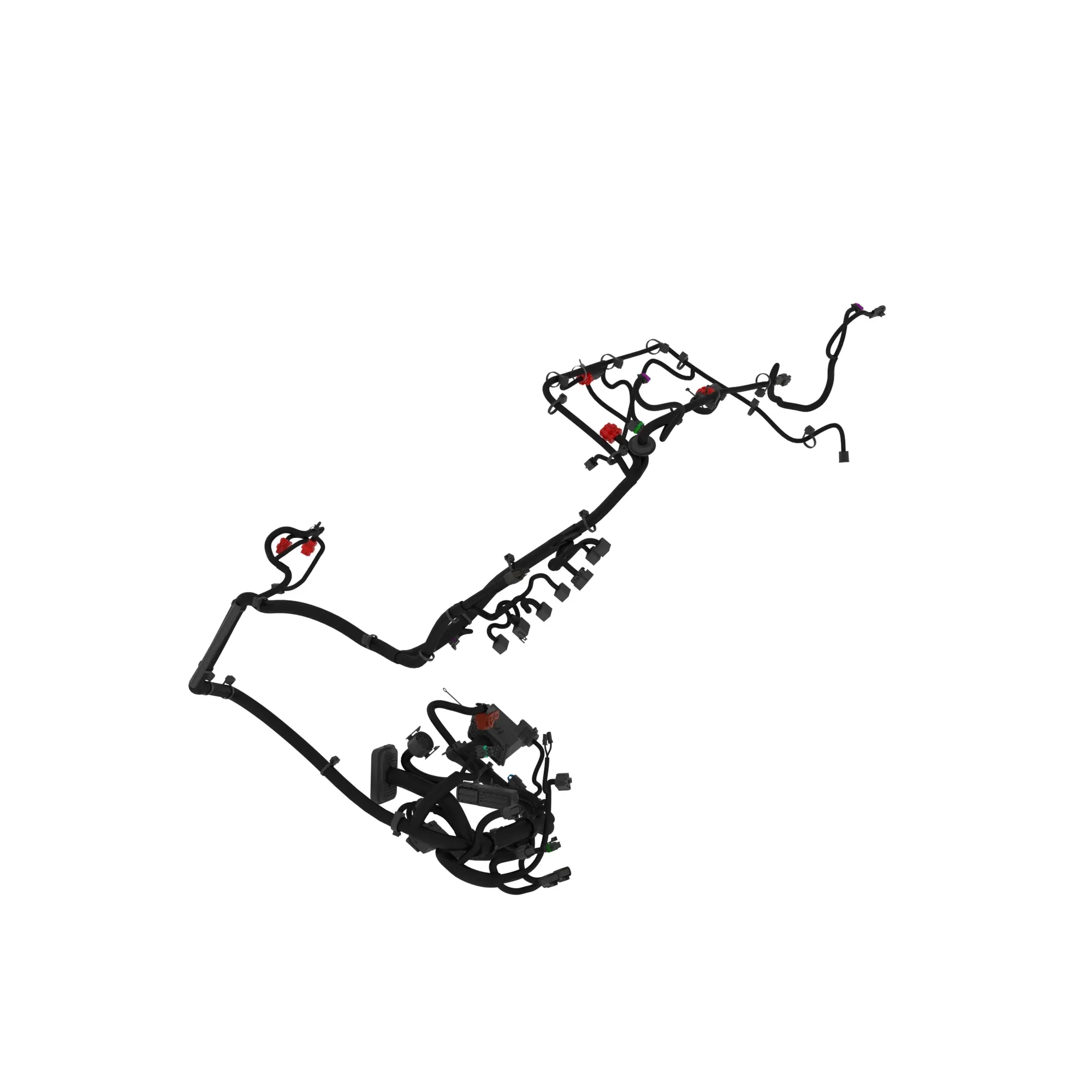 John Deere Lower Cab Wiring Harness - TA12635