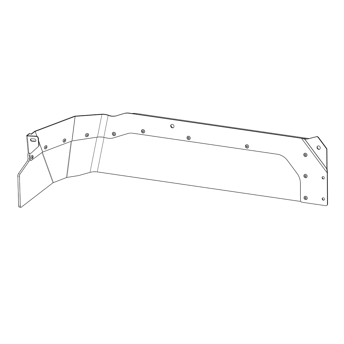 Cover, Mud Shielding Left/Front
