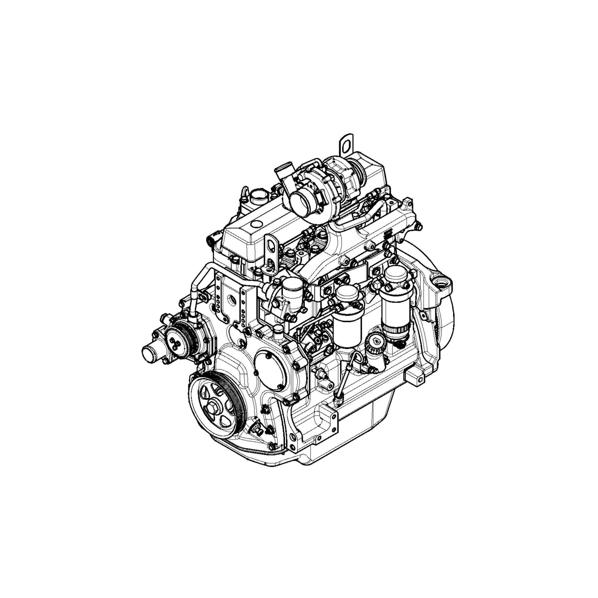 ⚙️ SE502151: Motor Diésel Reman, 6,8 Litros, Tier 3 John Deere 🚜✅