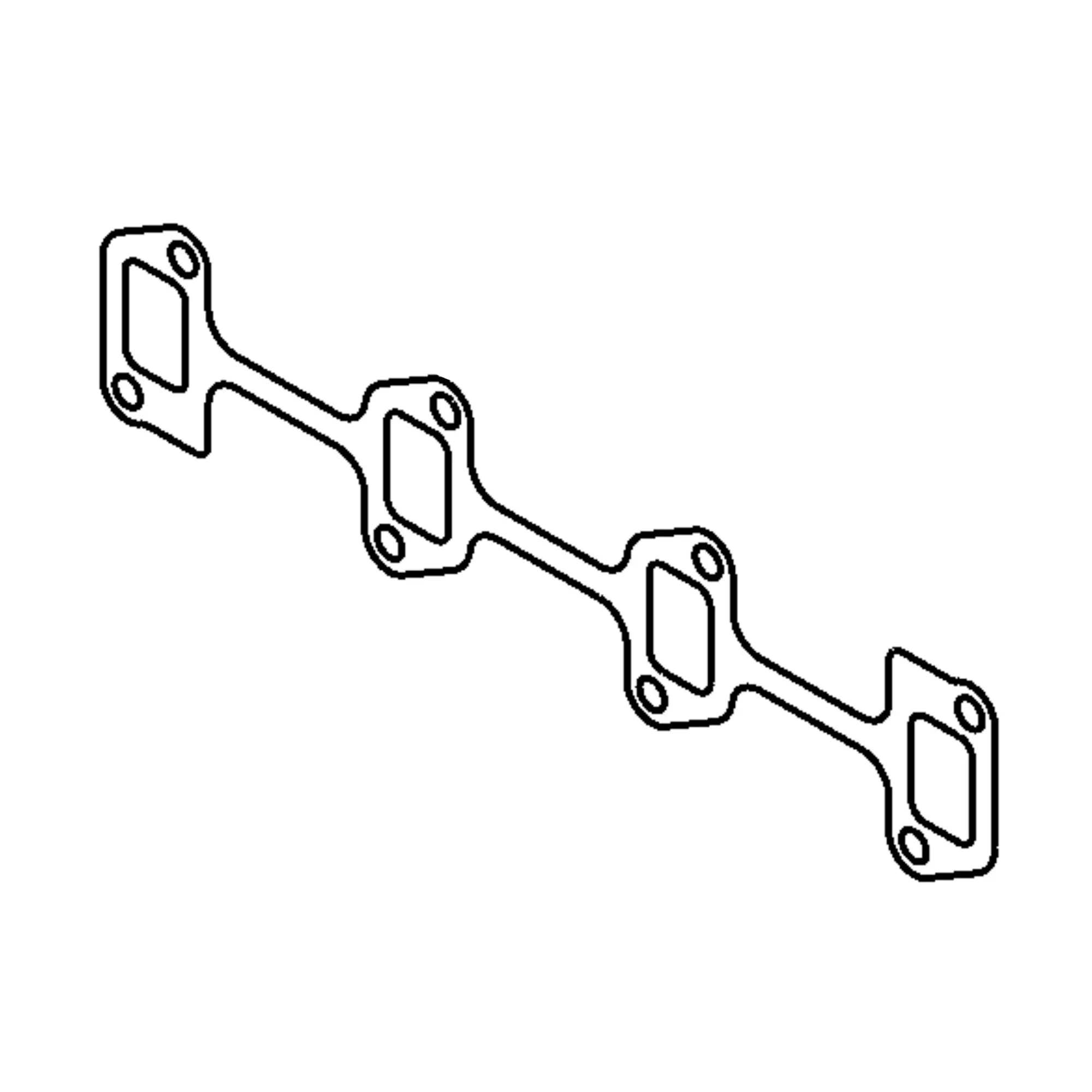 John Deere Engine Exhaust Manifold Gasket - M801235