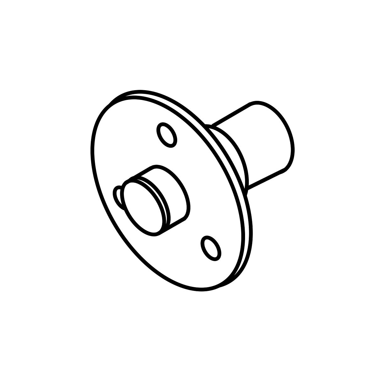 Hub, Drive, 14-Tooth