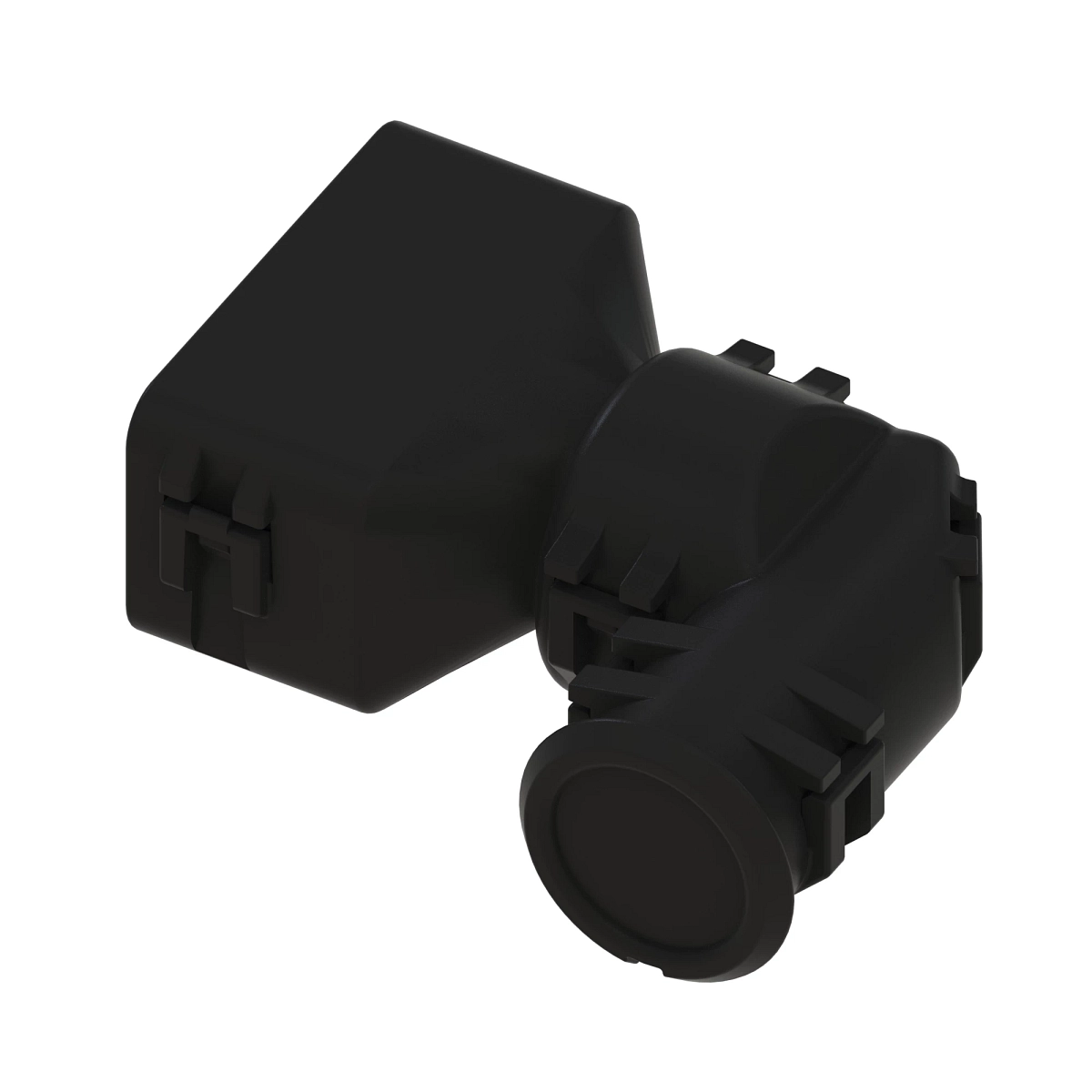 Accy Tyco AS16 Backshell Blk Plstc